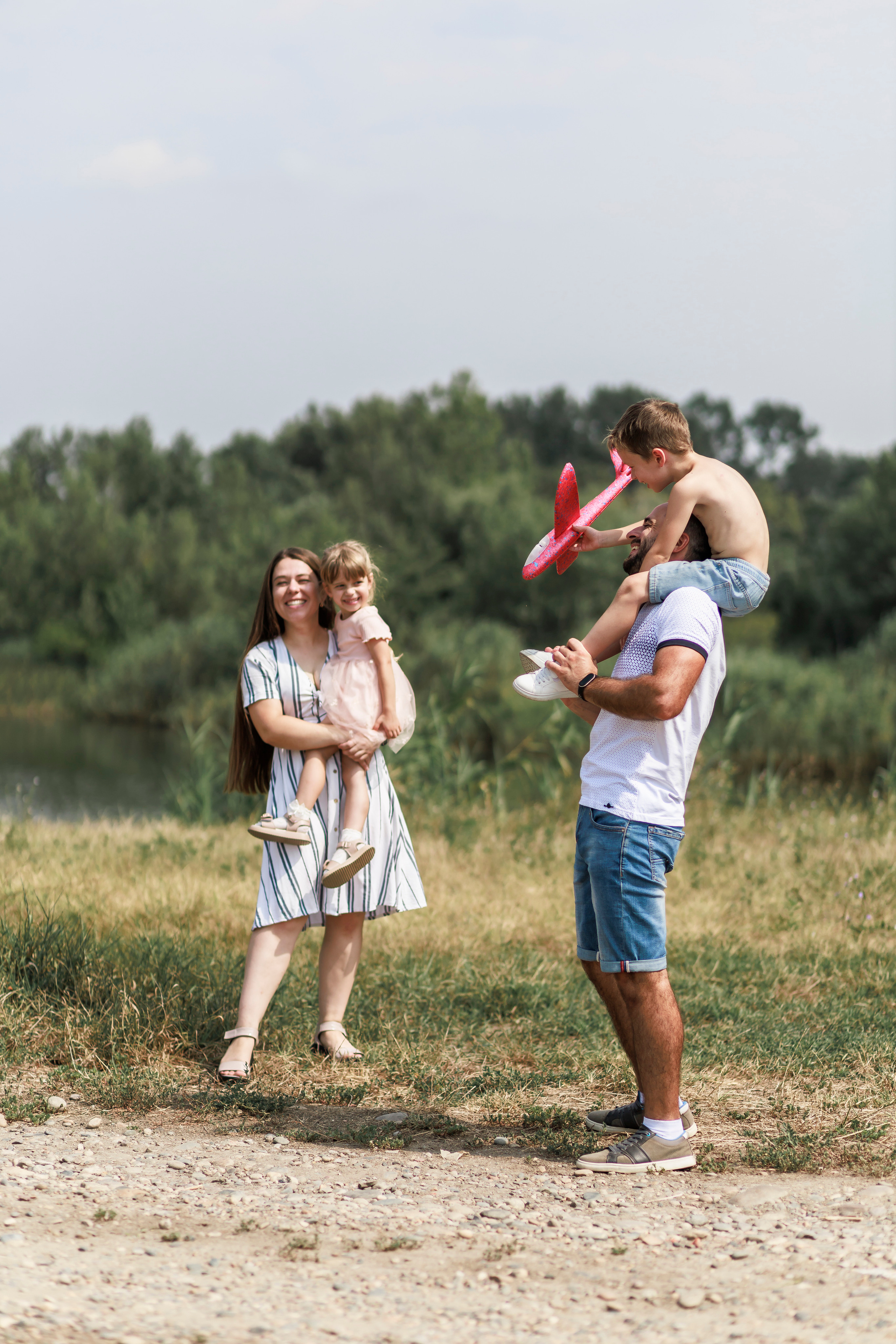 Семейная сьёмка на природе. Семейный и детский фотограф в Рязани Васюгова Мария