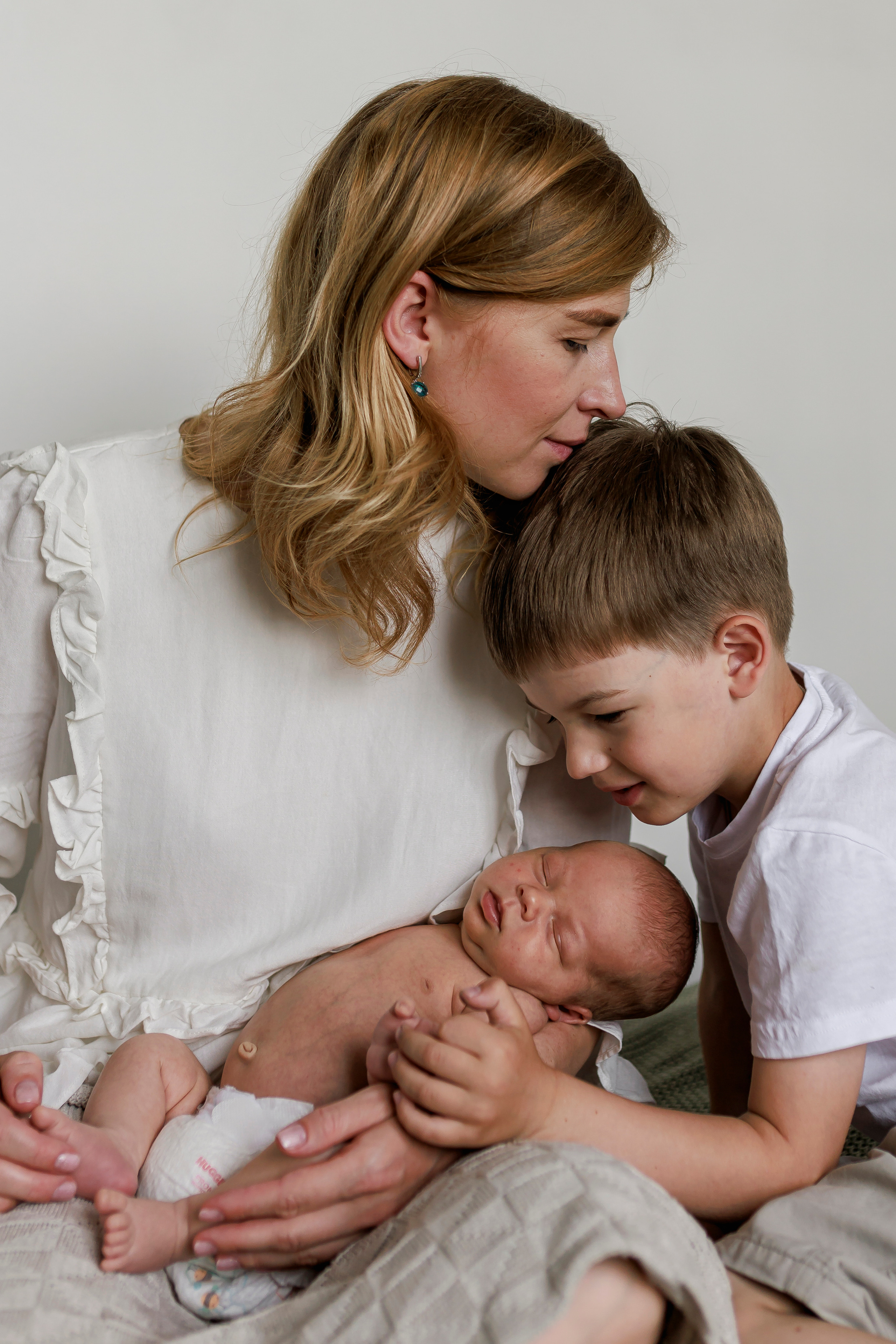 Домашняя фотосессия для Милены и сыновей. Семейный и детский фотограф в Рязани Васюгова Мария