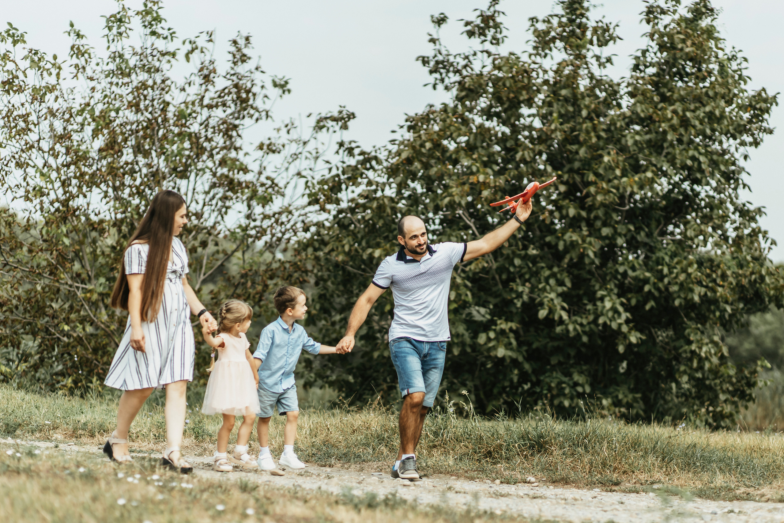 Семейная сьёмка на природе. Семейный и детский фотограф в Рязани Васюгова Мария