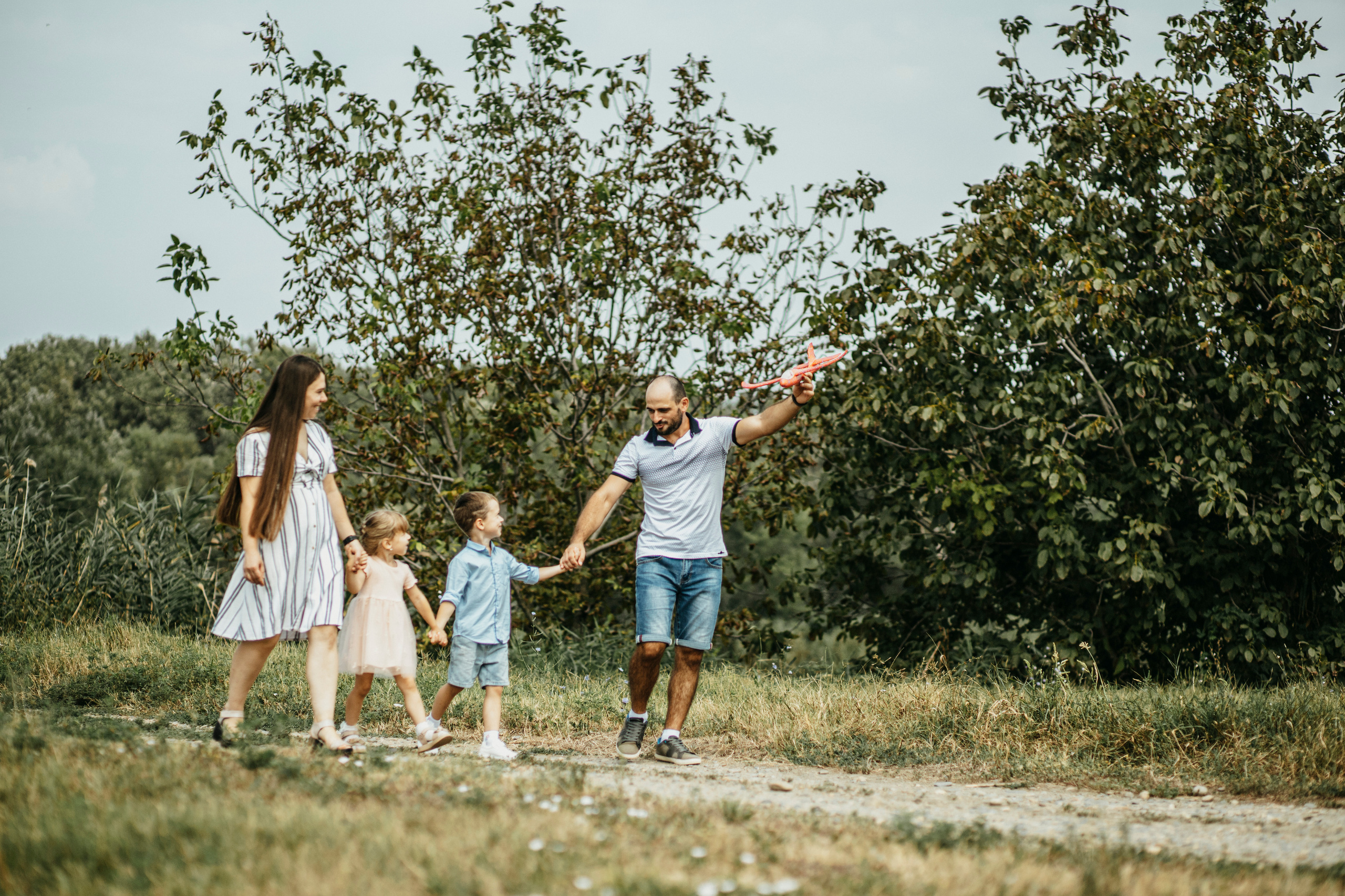 Семейная сьёмка на природе. Семейный и детский фотограф в Рязани Васюгова Мария