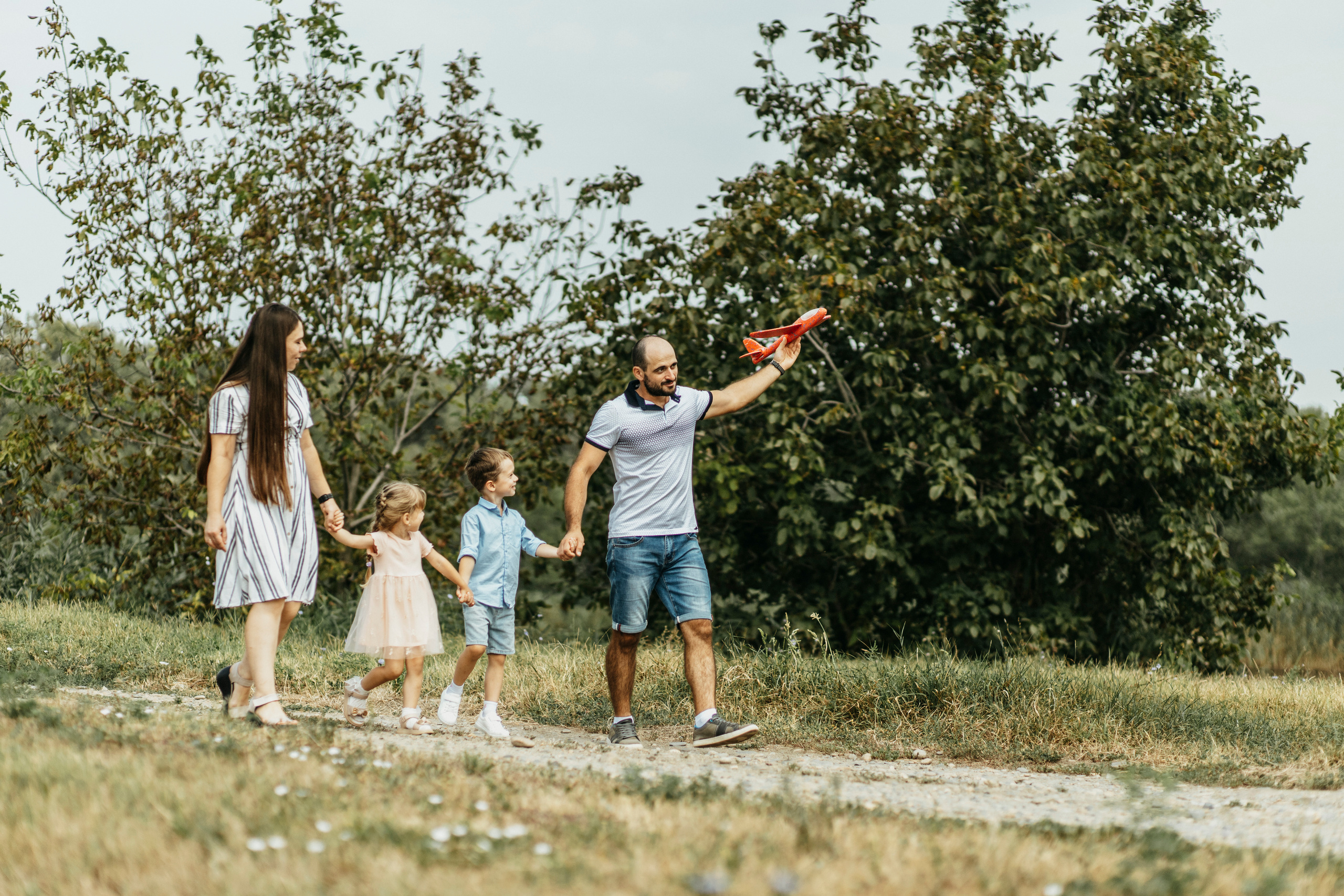Семейная сьёмка на природе. Семейный и детский фотограф в Рязани Васюгова Мария