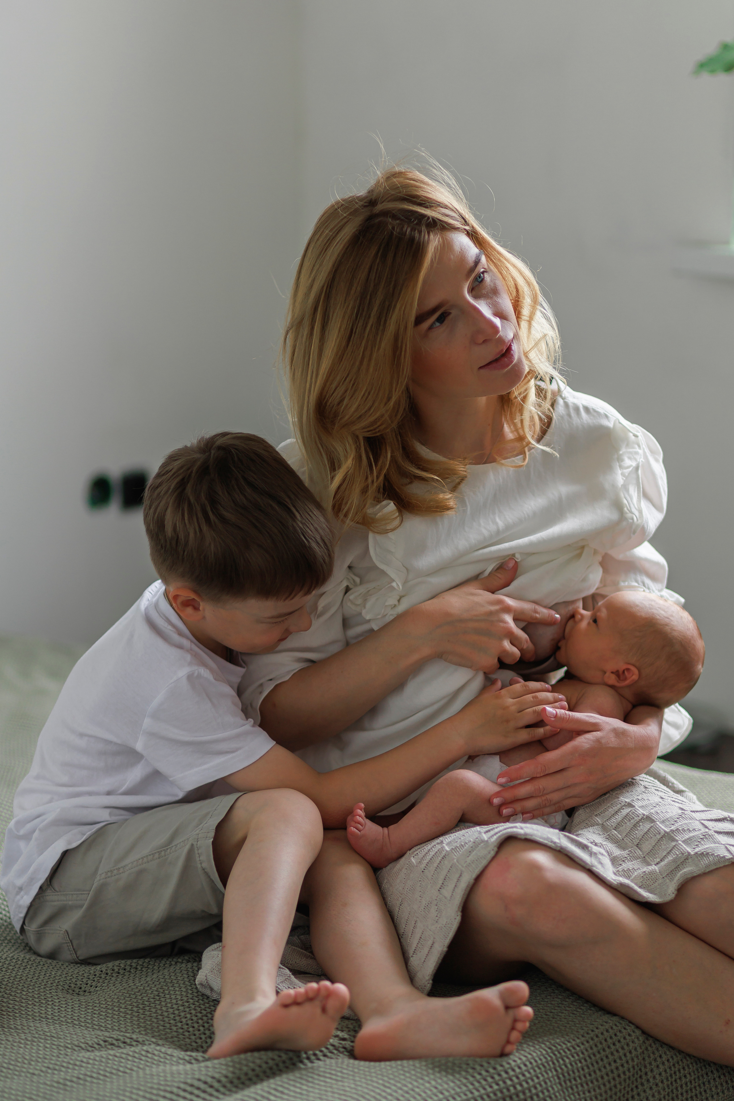 Домашняя фотосессия для Милены и сыновей. Семейный и детский фотограф в Рязани Васюгова Мария