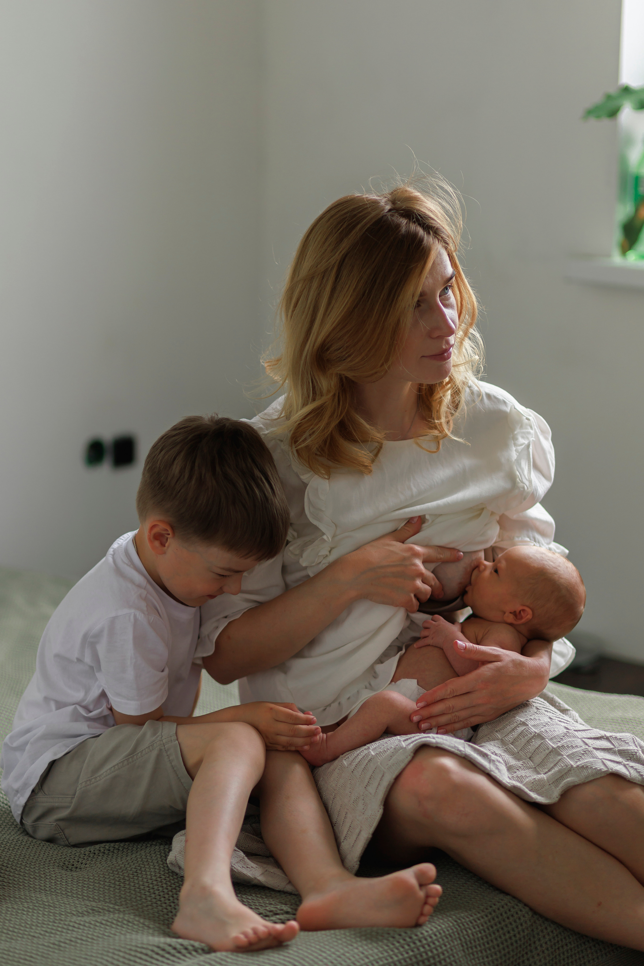 Домашняя фотосессия для Милены и сыновей. Семейный и детский фотограф в Рязани Васюгова Мария