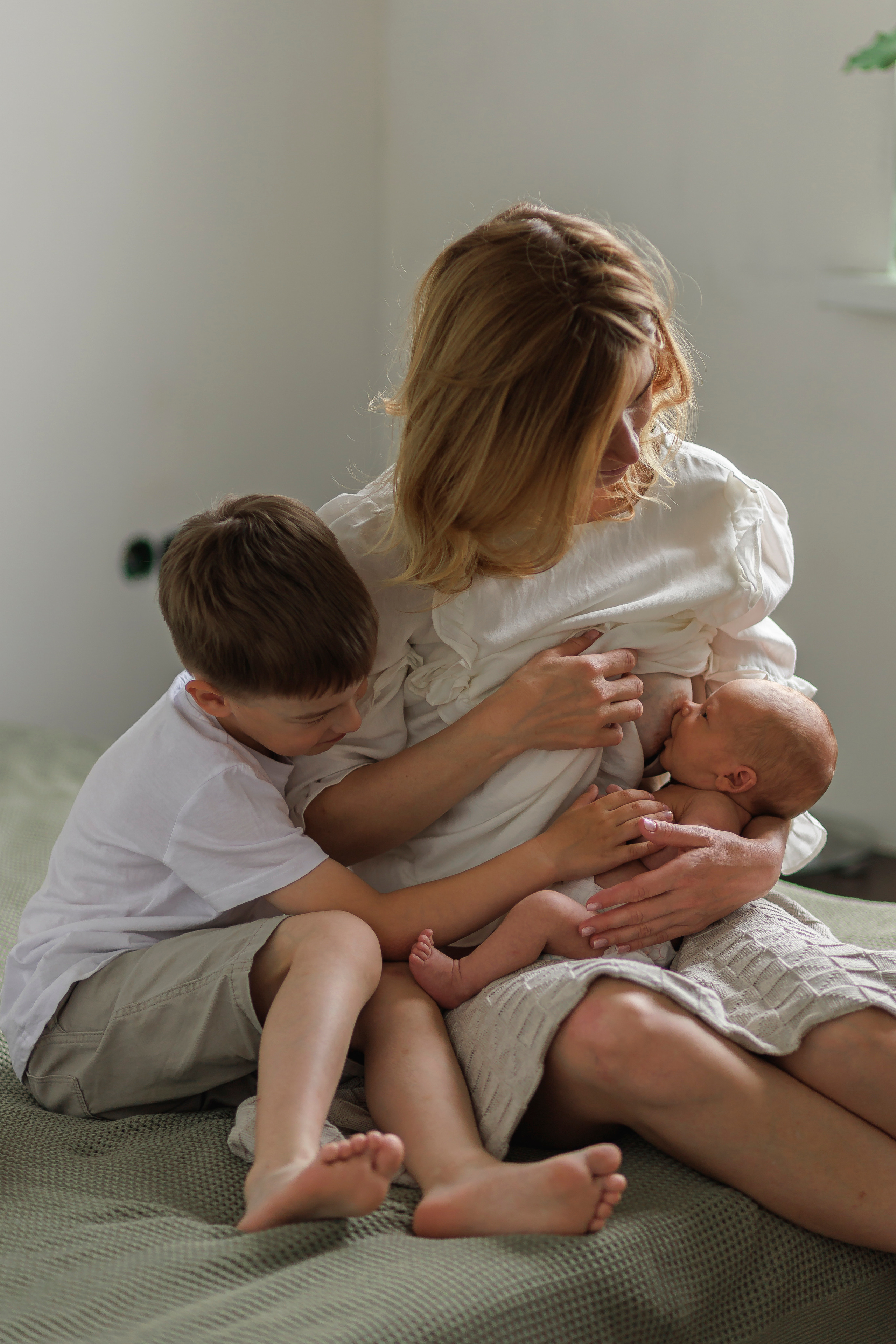 Домашняя фотосессия для Милены и сыновей. Семейный и детский фотограф в Рязани Васюгова Мария