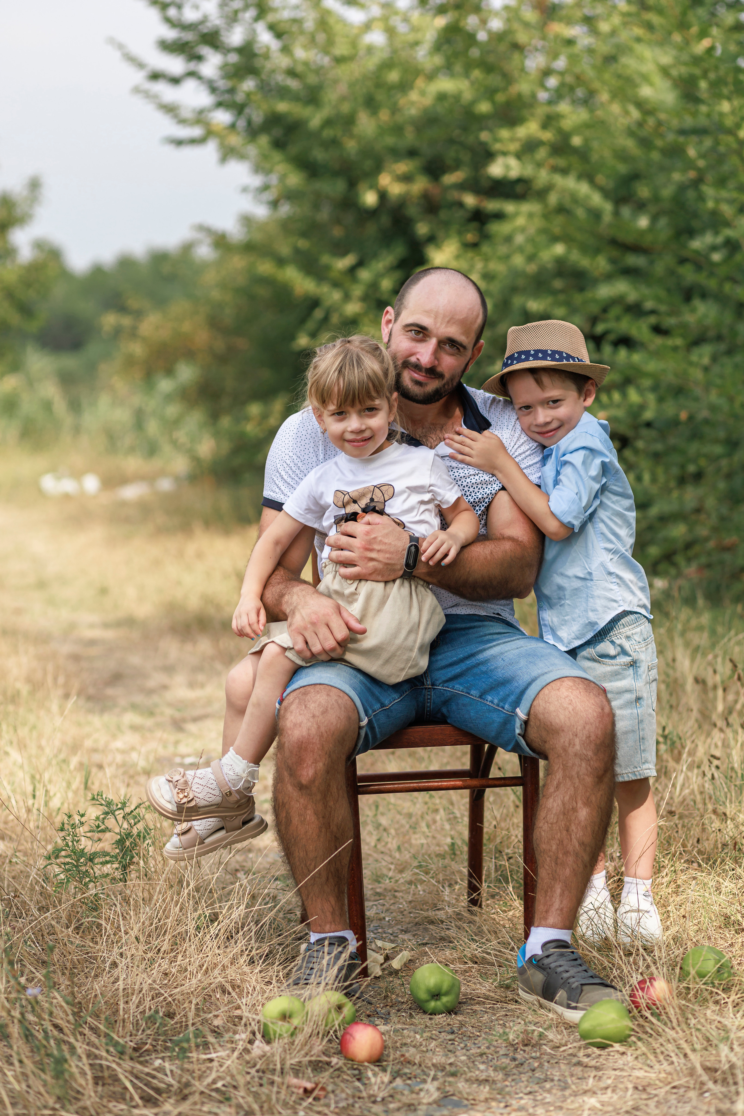 Семейная сьёмка на природе. Семейный и детский фотограф в Рязани Васюгова Мария