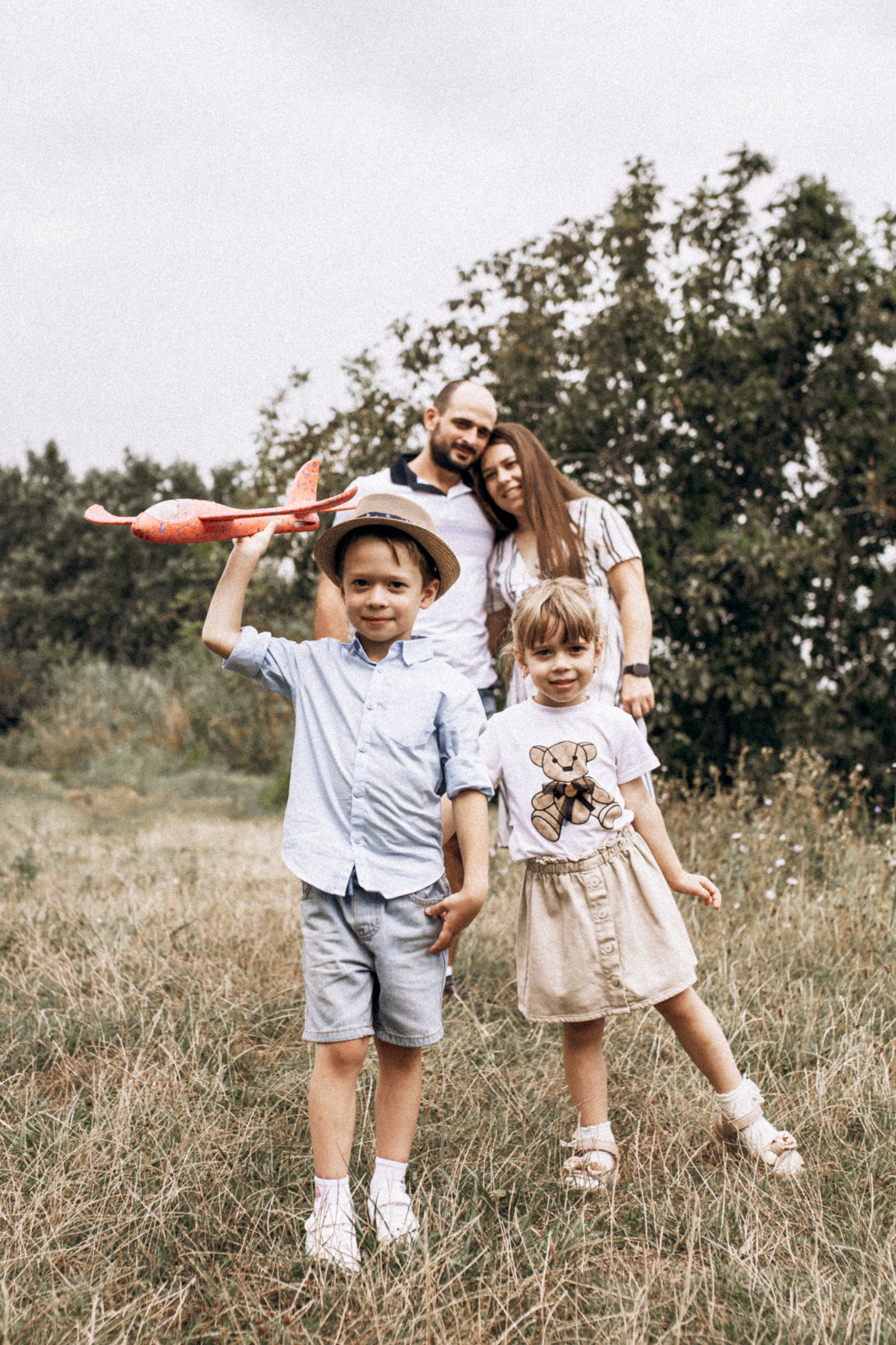 Семейная сьёмка на природе. Семейный и детский фотограф в Рязани Васюгова Мария