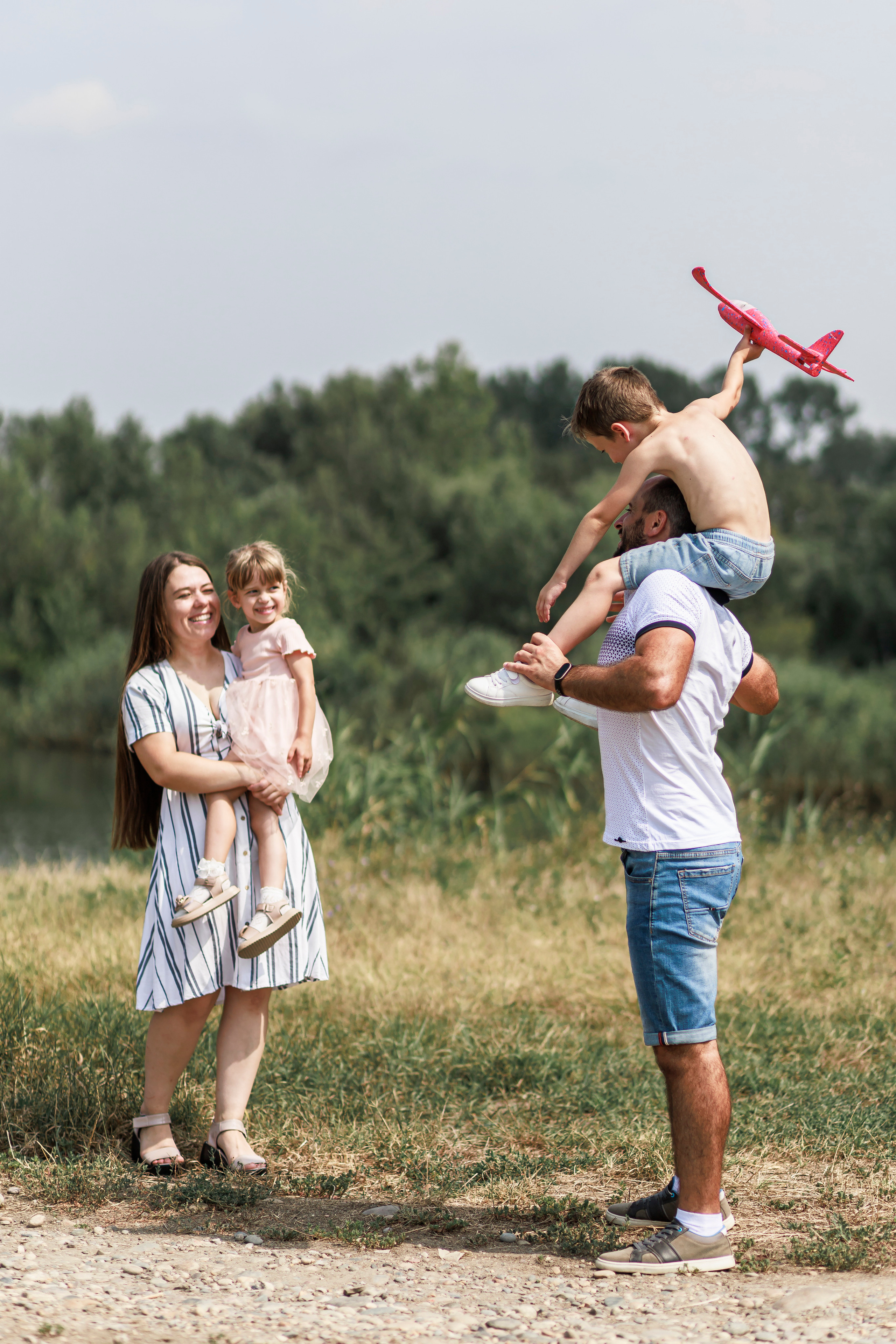 Семейная сьёмка на природе. Семейный и детский фотограф в Рязани Васюгова Мария