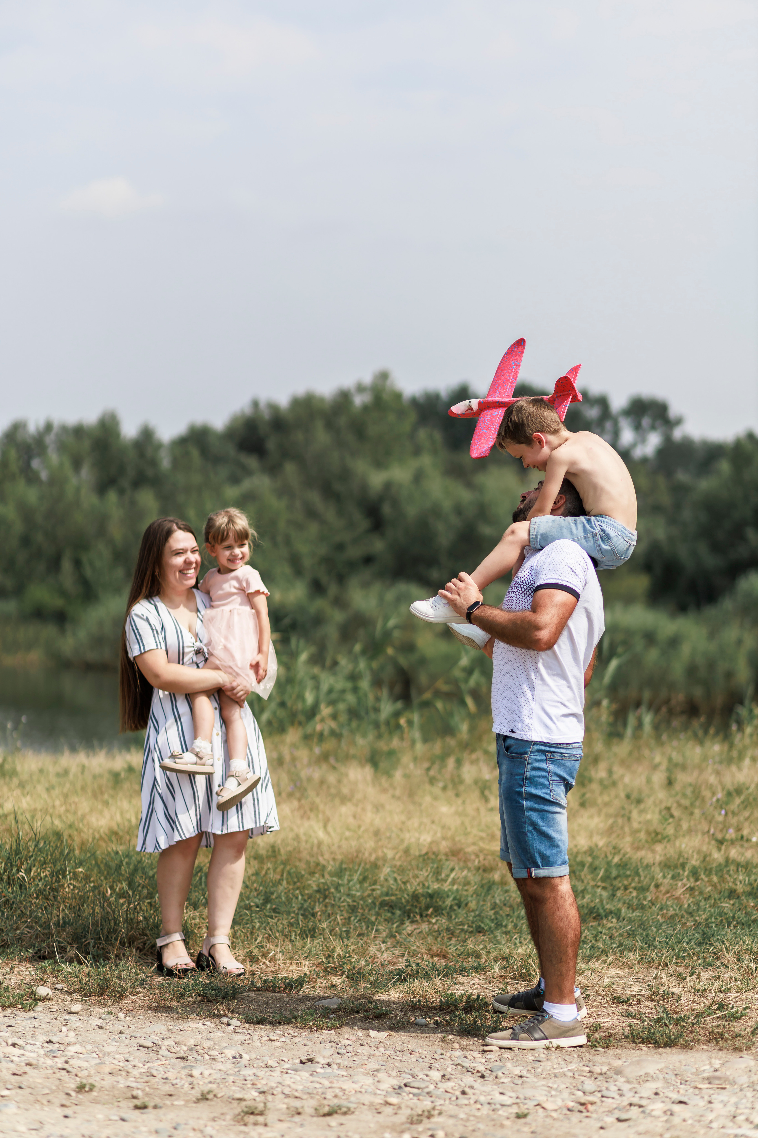 Семейная сьёмка на природе. Семейный и детский фотограф в Рязани Васюгова Мария