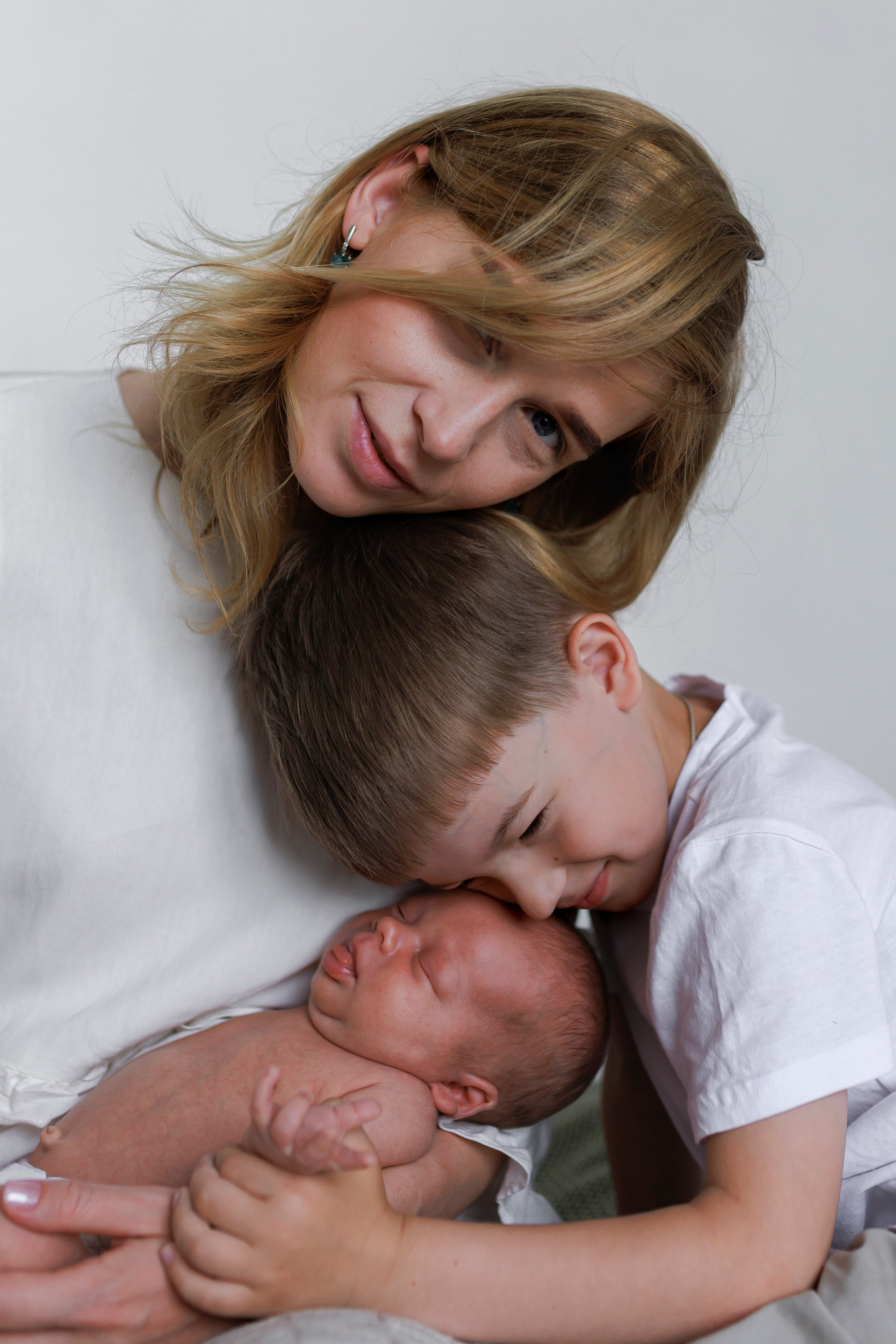 Домашняя фотосессия для Милены и сыновей. Семейный и детский фотограф в Рязани Васюгова Мария