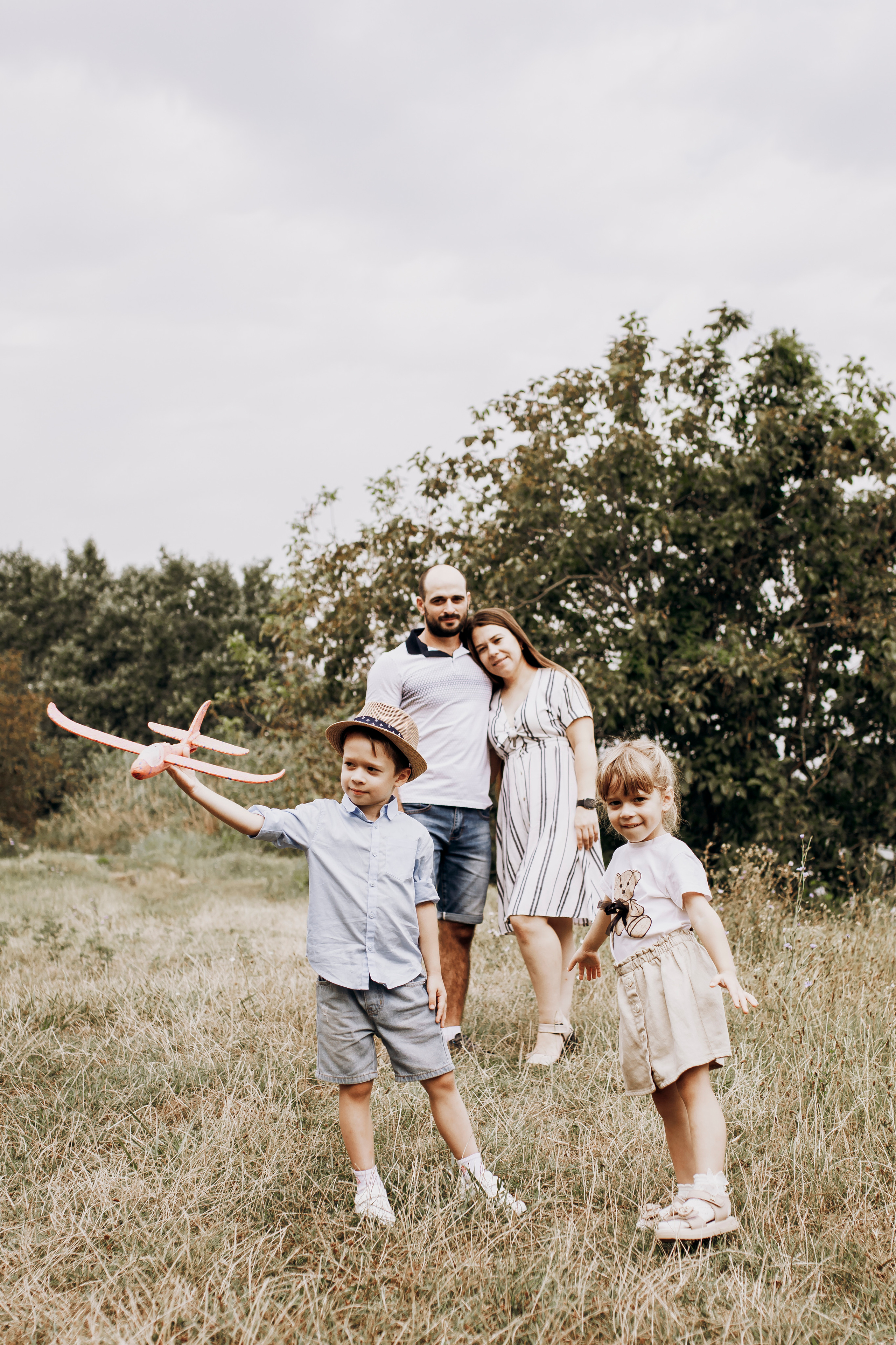 Семейная сьёмка на природе. Семейный и детский фотограф в Рязани Васюгова Мария