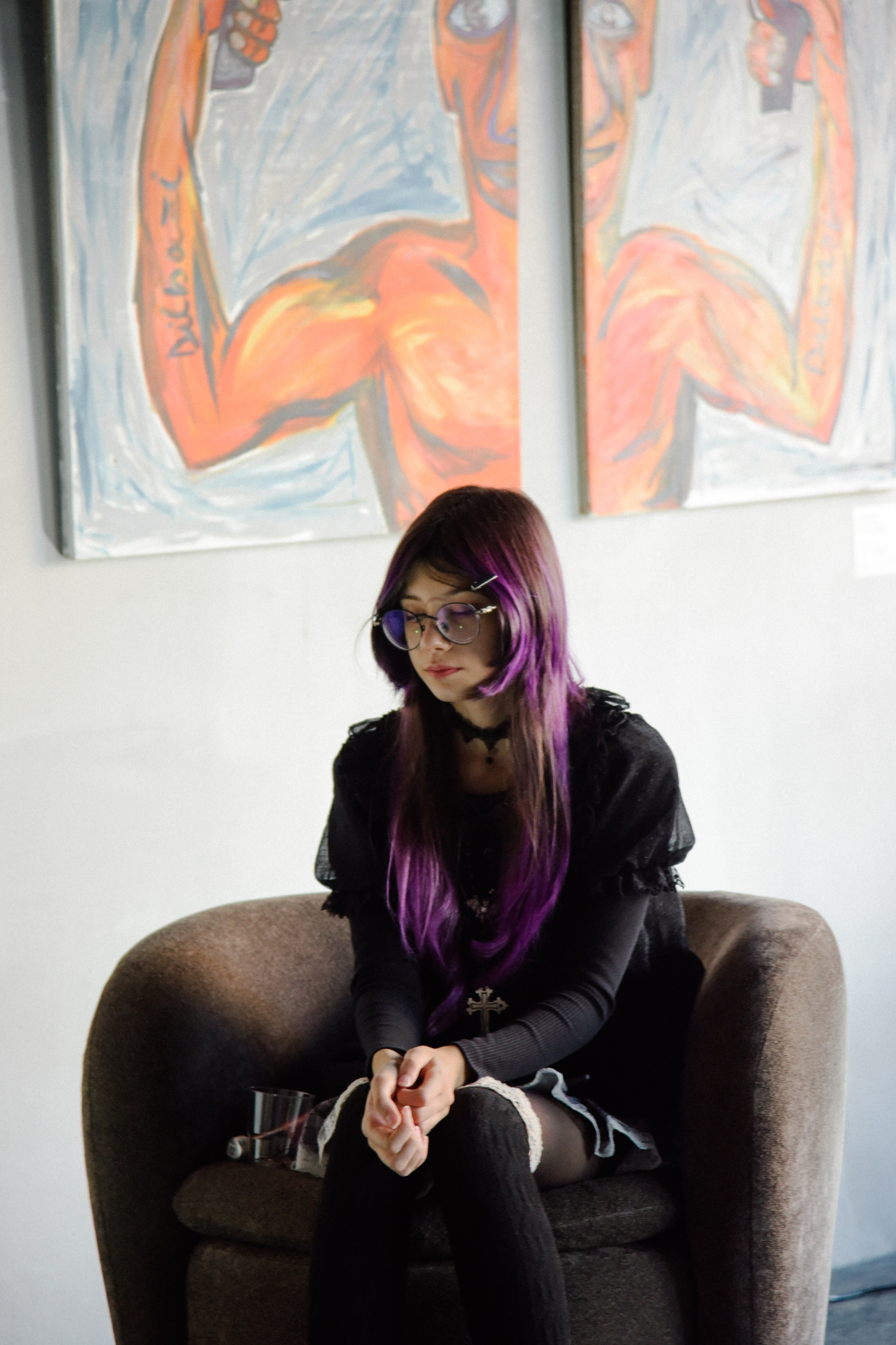 Александр Дильбази Игра взглядов в гранатовом саду. Фотограф Лола Волна, город Москва