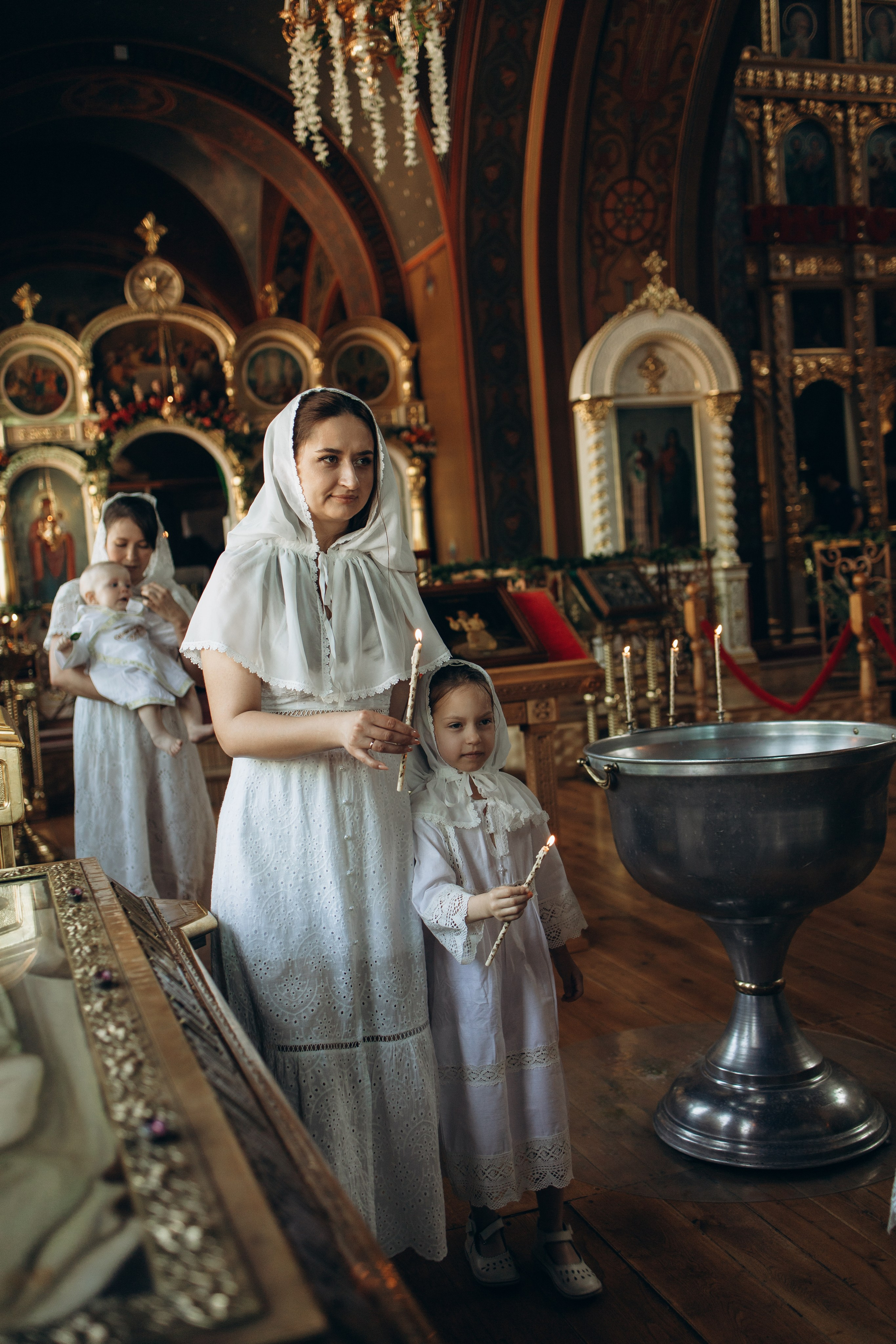 Двойное крещение Анны и Саши. Самый теплый фотограф в Краснодаре Рябоконь Ксения