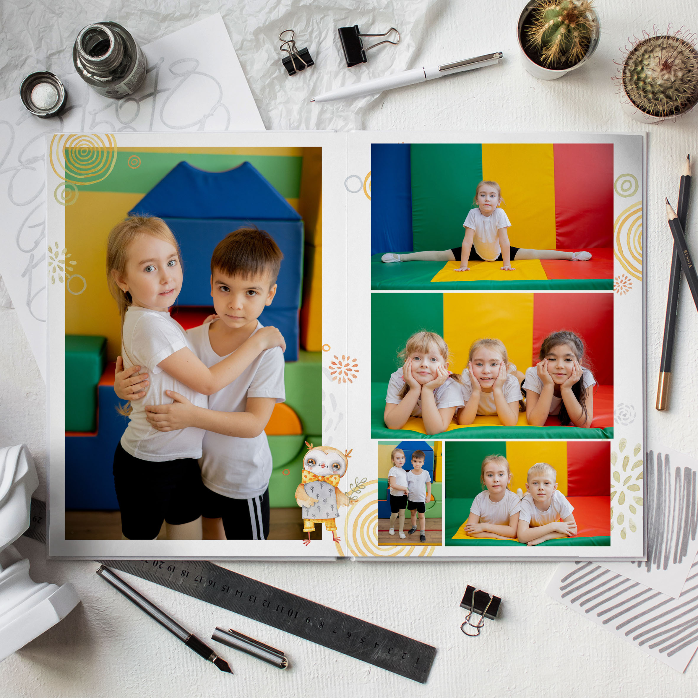 Совушки. Дизайнер fotokniga_ast