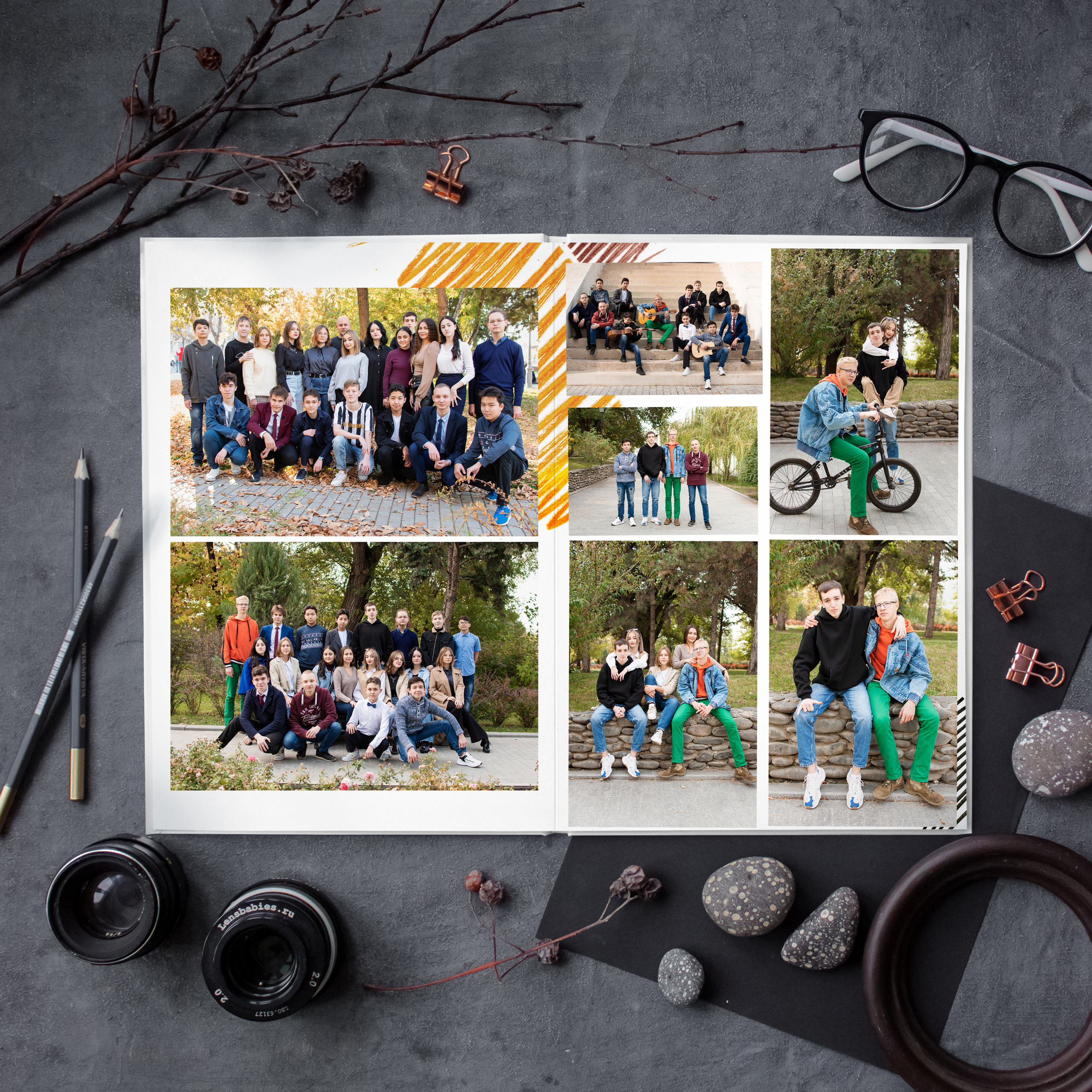 Штрихи. Дизайнер fotokniga_ast