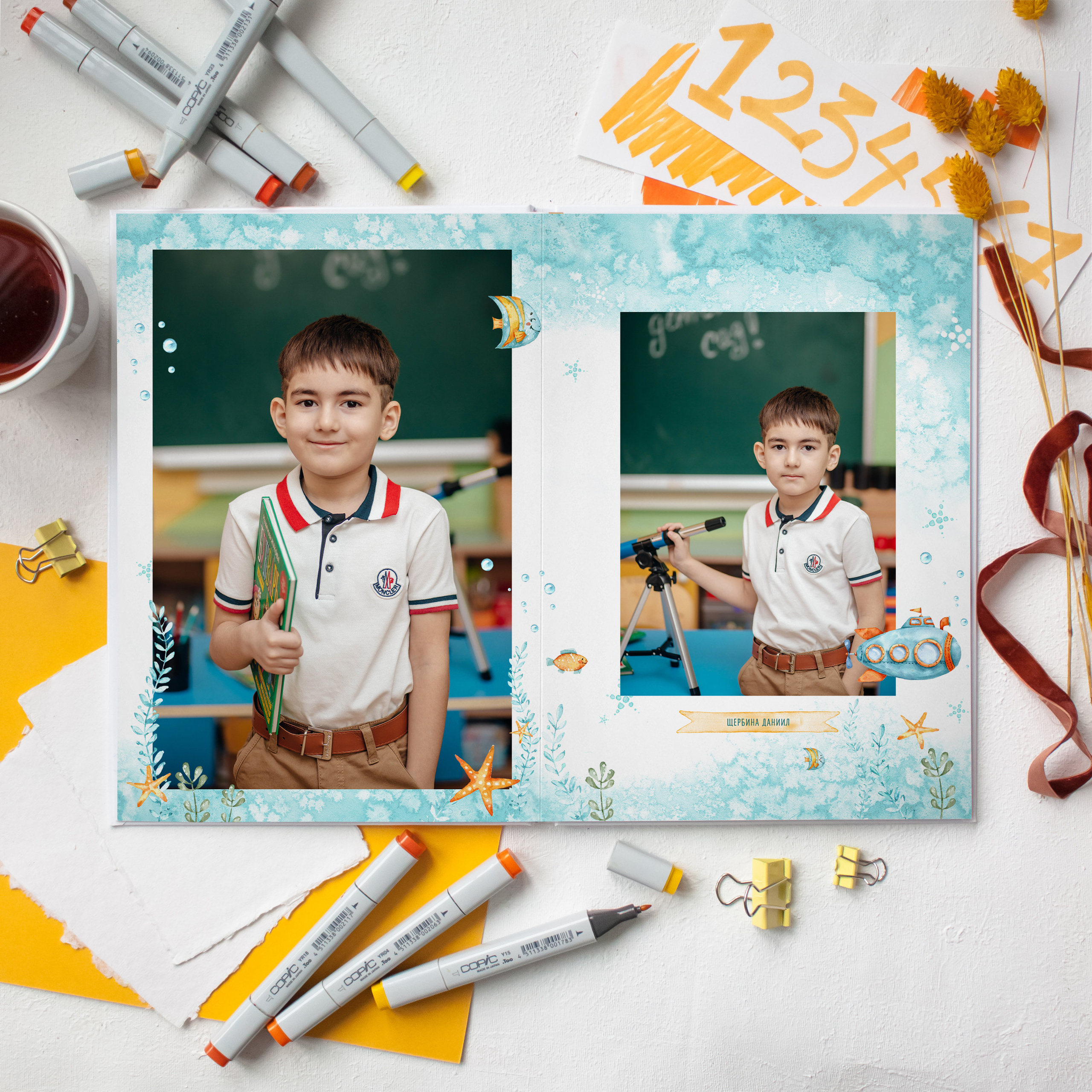 Желтая субмарина. Дизайнер fotokniga_ast