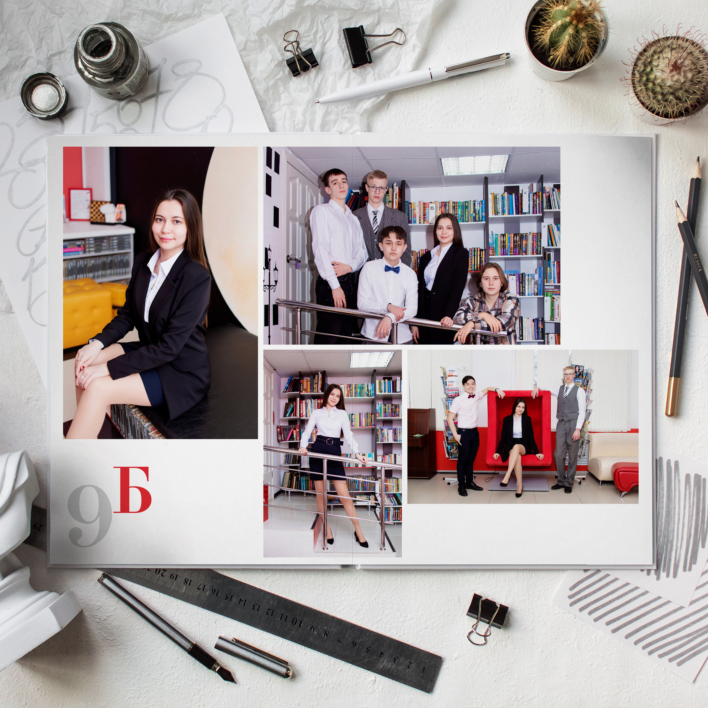 Красный. Дизайнер fotokniga_ast