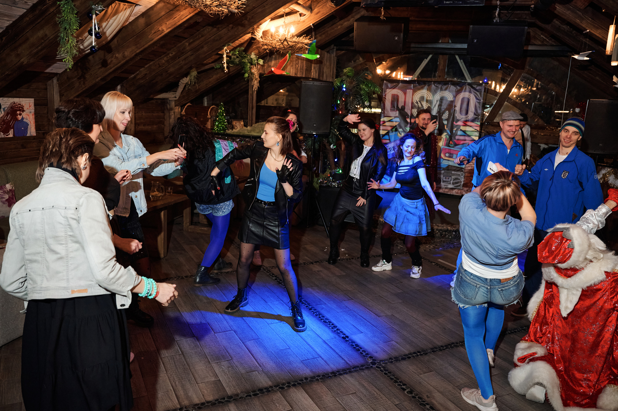 Репортаж с Новогоднего корпоратива бизнес клуба Сорокинг. Фотограф в Воронеже Тазаева Светлана