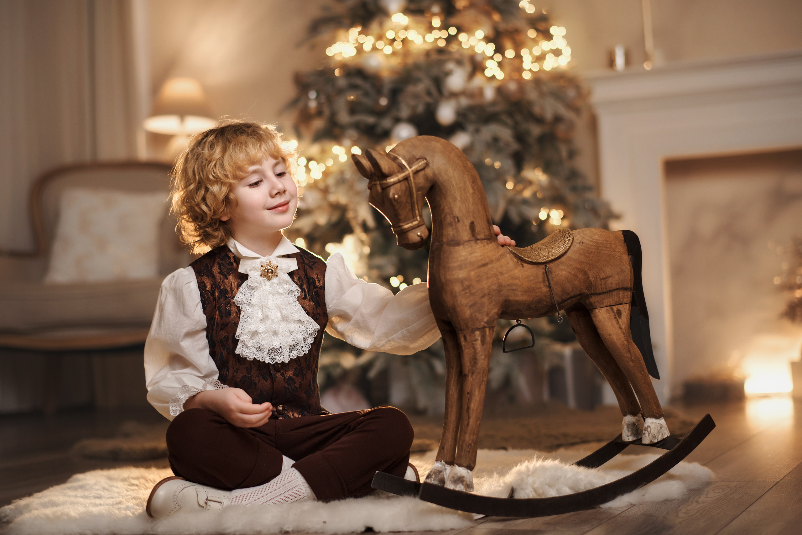 Рождественская фотосъемка для Вити. Фотограф в Воронеже Тазаева Светлана