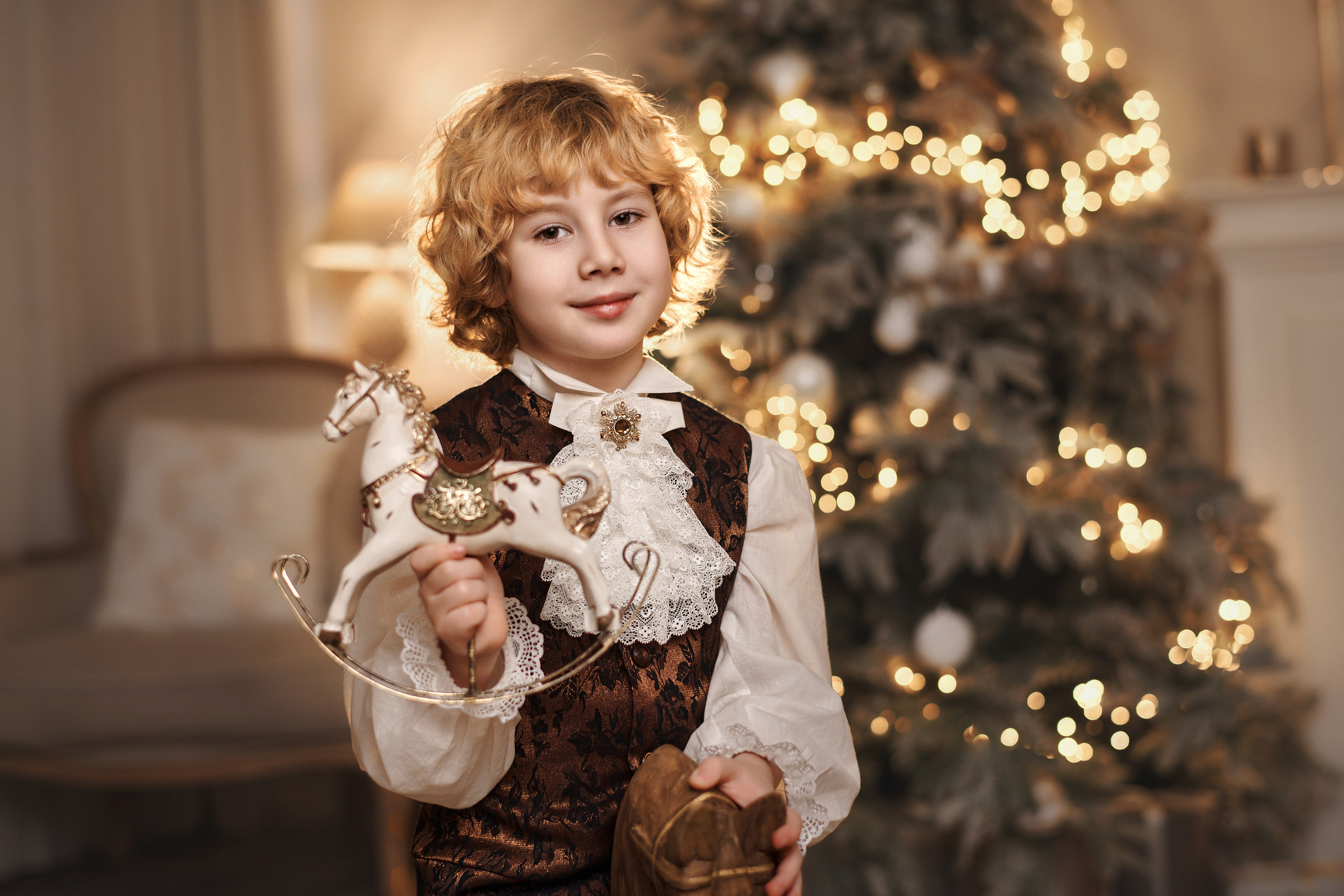 Рождественская фотосъемка для Вити. Фотограф в Воронеже Тазаева Светлана