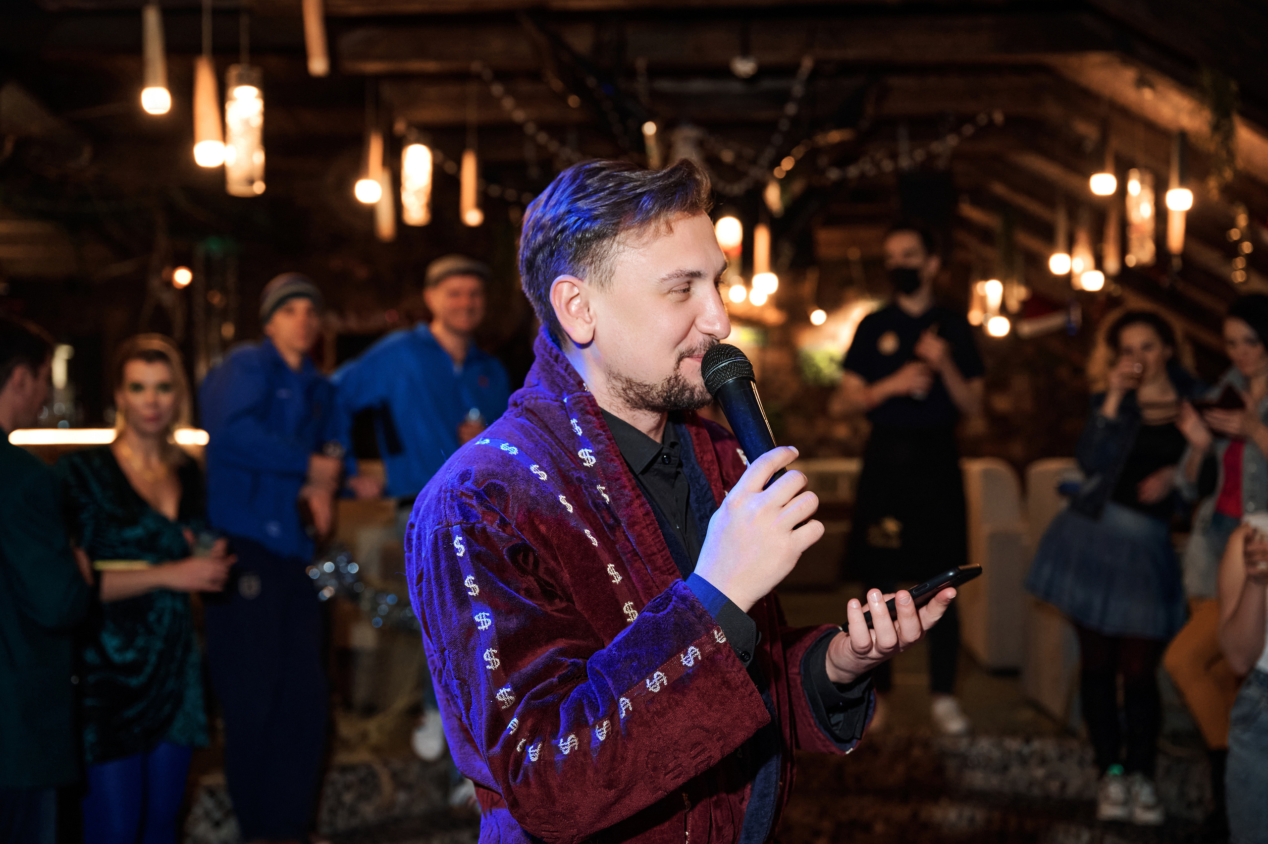 Репортаж с Новогоднего корпоратива бизнес клуба Сорокинг. Фотограф в Воронеже Тазаева Светлана