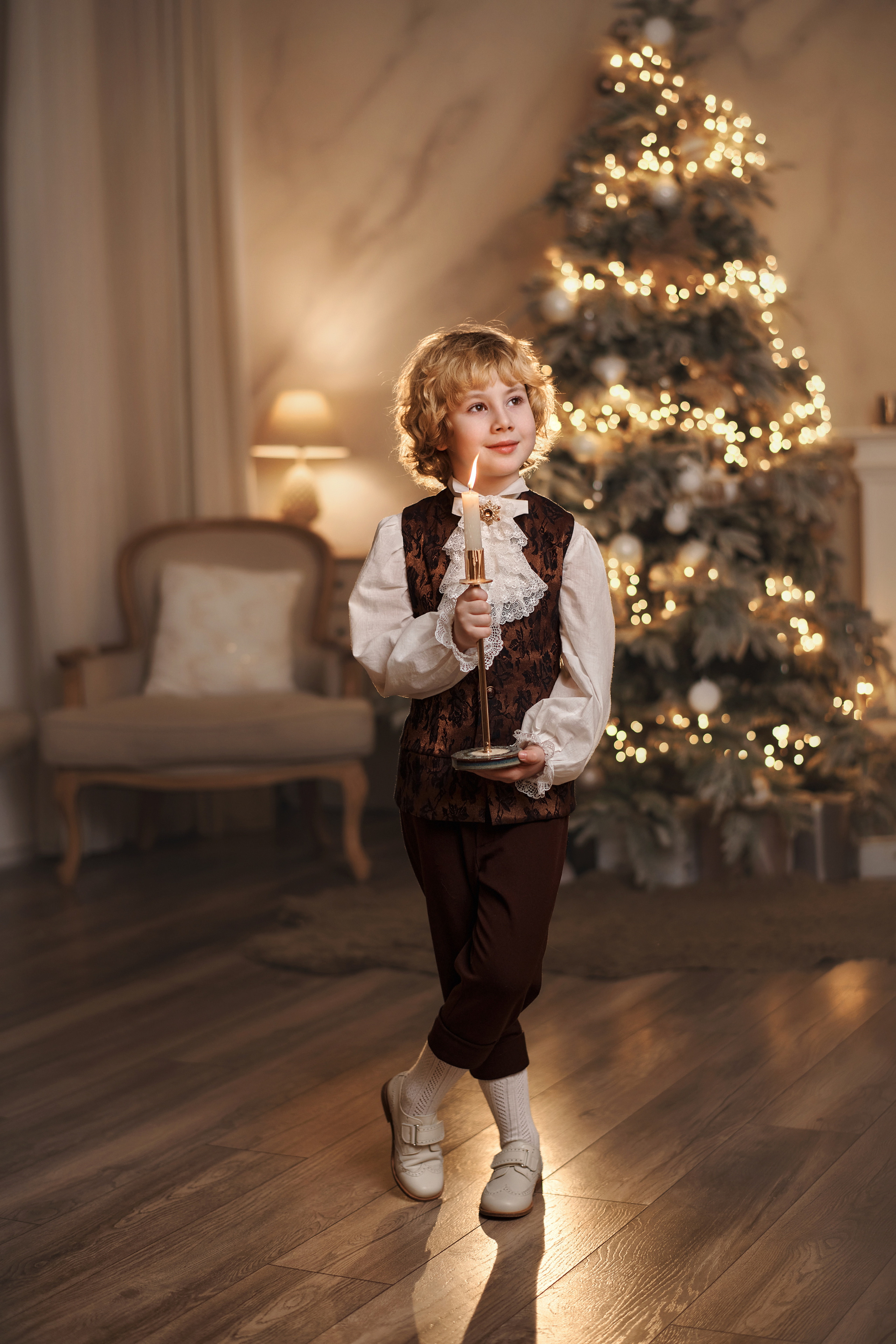 Рождественская фотосъемка для Вити. Фотограф в Воронеже Тазаева Светлана