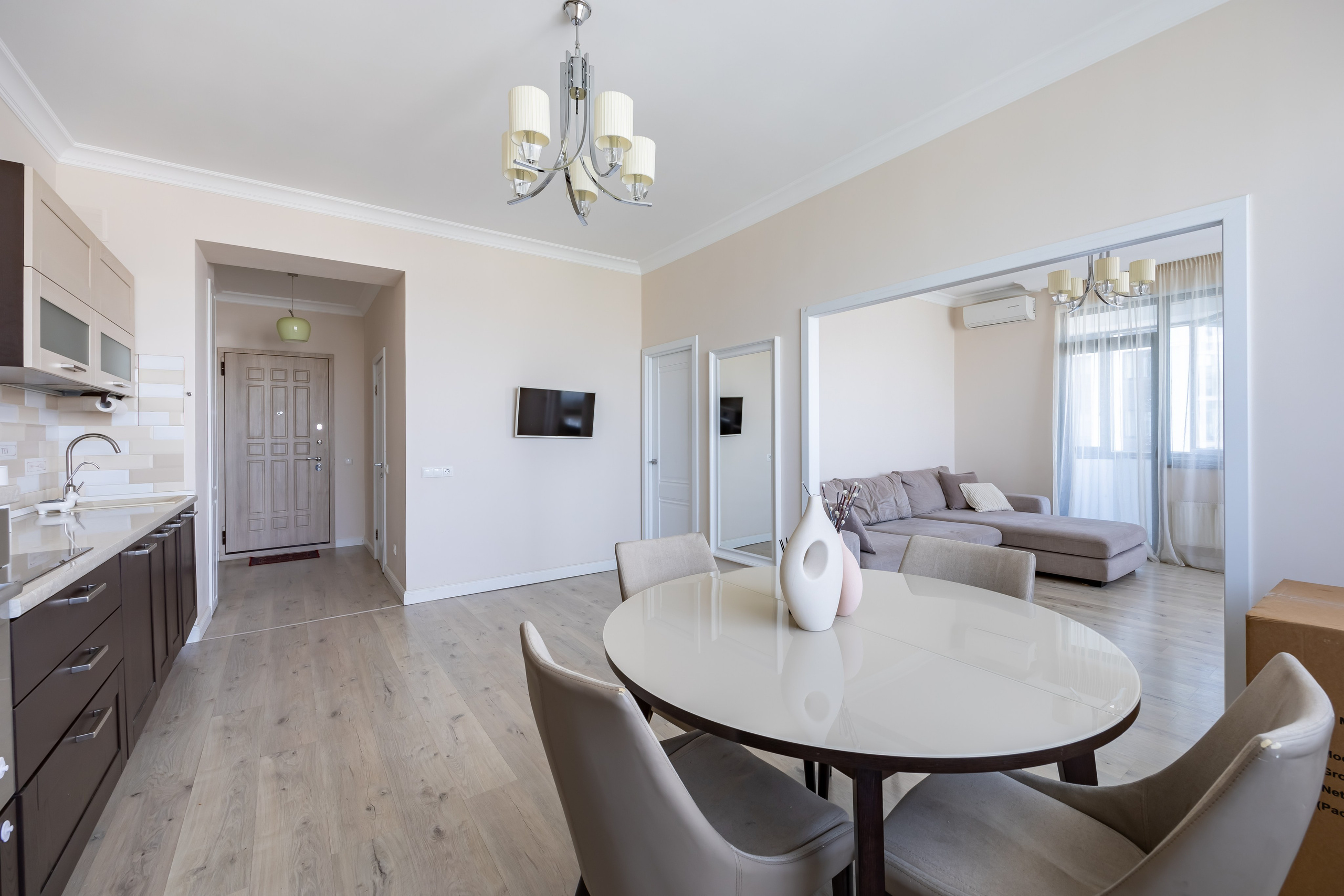 Съемка квартиры для аренды в ЖК «Амстердам». Интерьерный фотограф в Москве Сергей Чекмезов