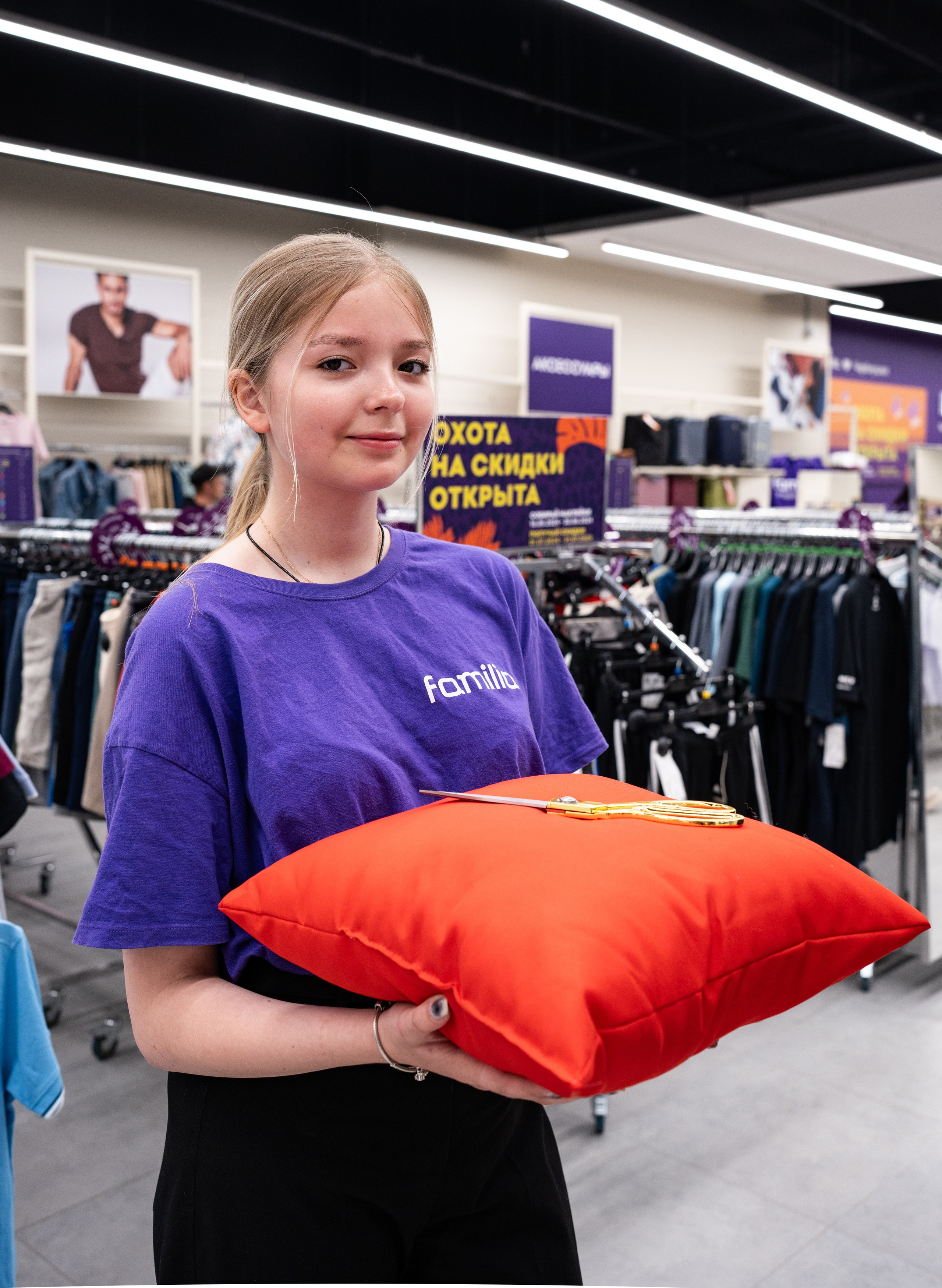 Открытие магазина Familia. Фотограф в городе Владимир