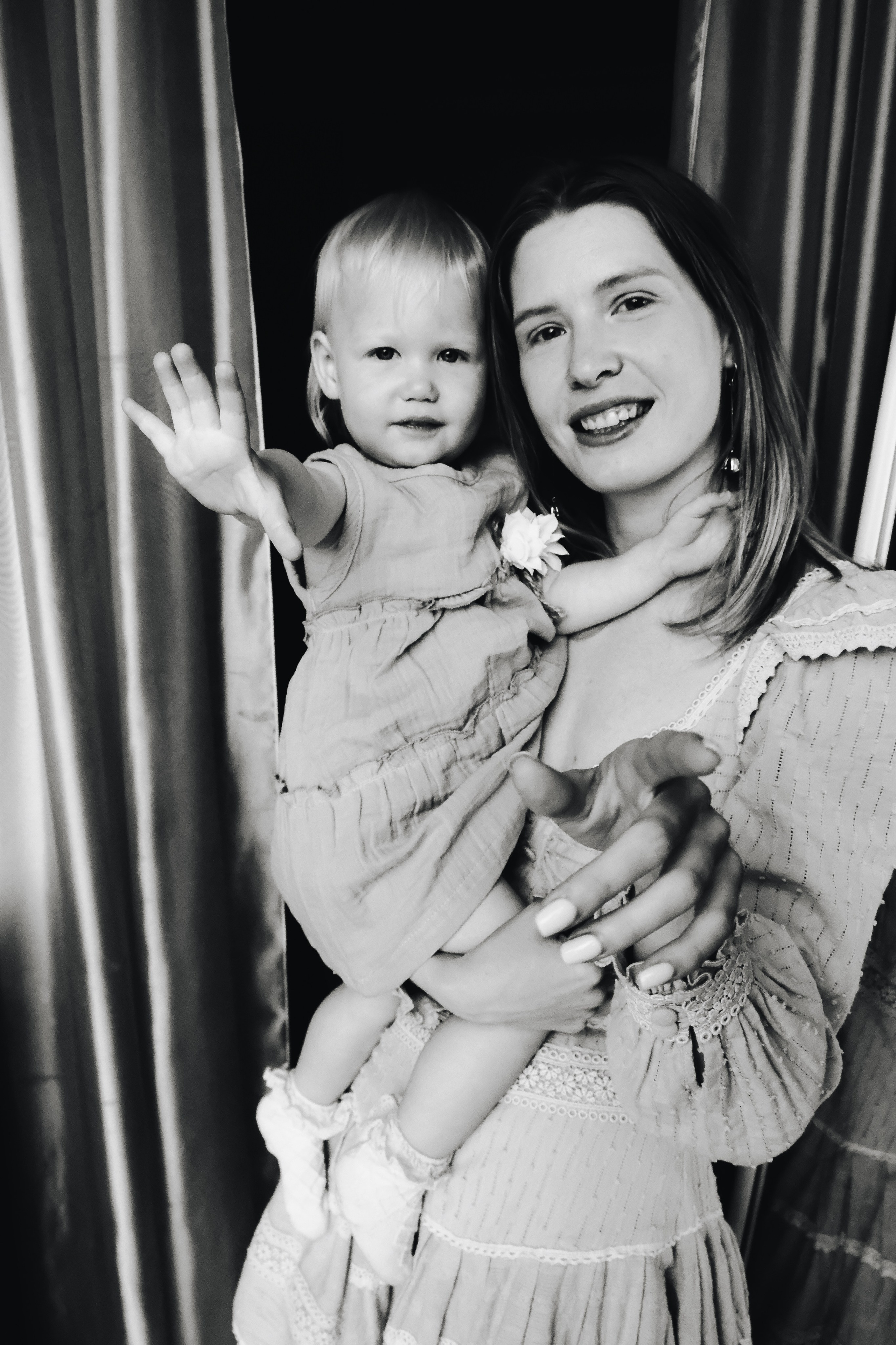 Екатерина с дочей. Фотограф Наташа Лисица