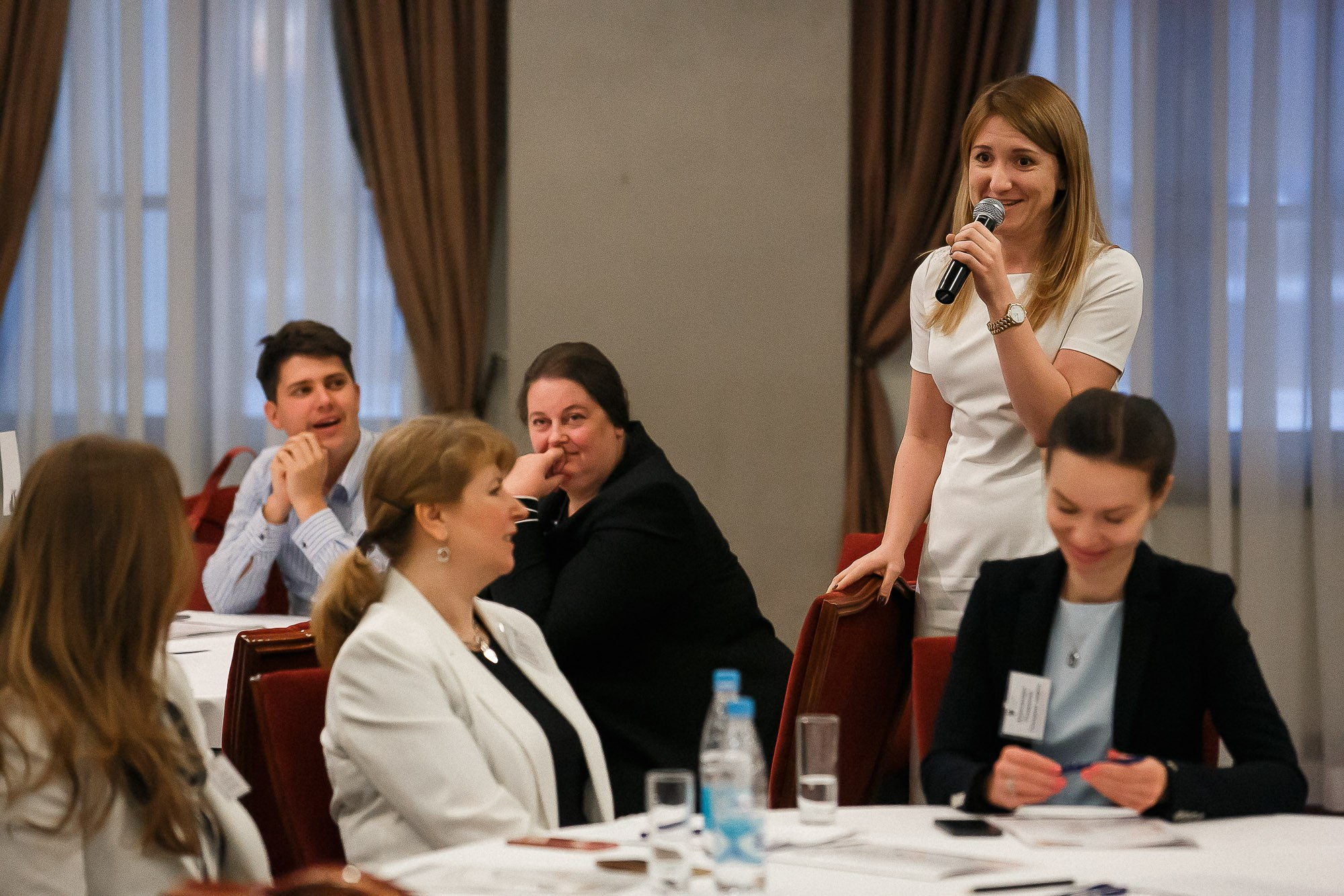 Конференция в «CORINTHIA». Рабочая сторона — бизнес портрет и репортаж в Санкт-Петербурге