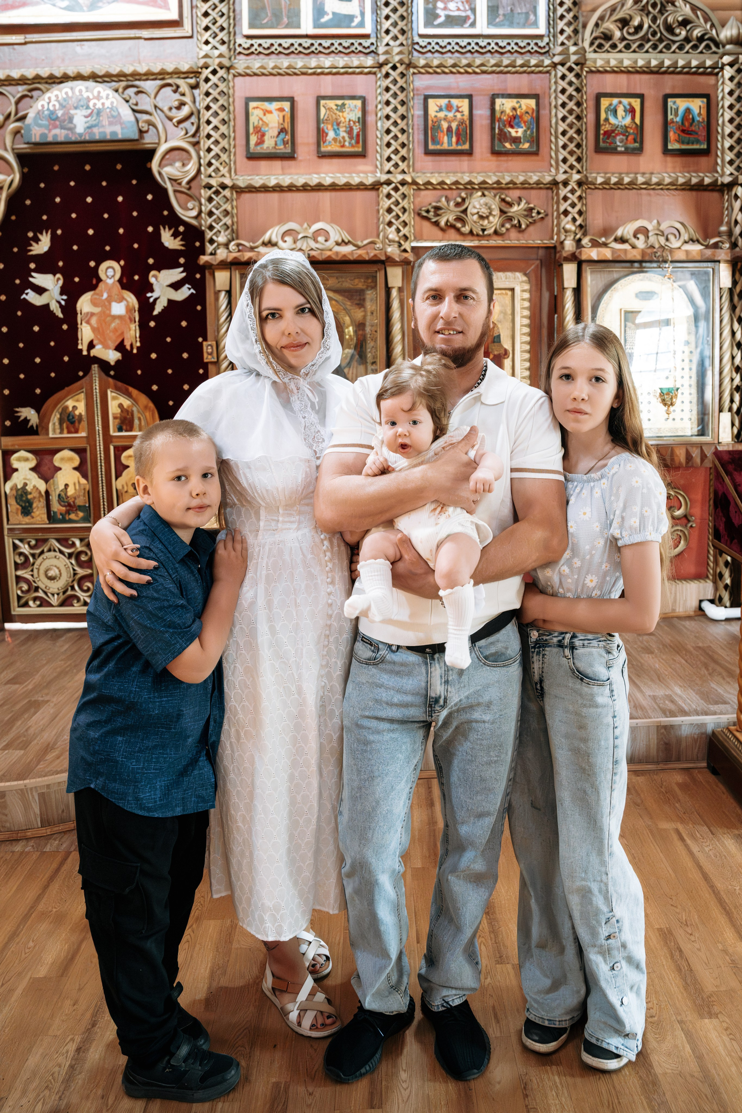 Крещение малышки. Семейный и свадебный фотограф в Ульяновске Арина Авдеева
