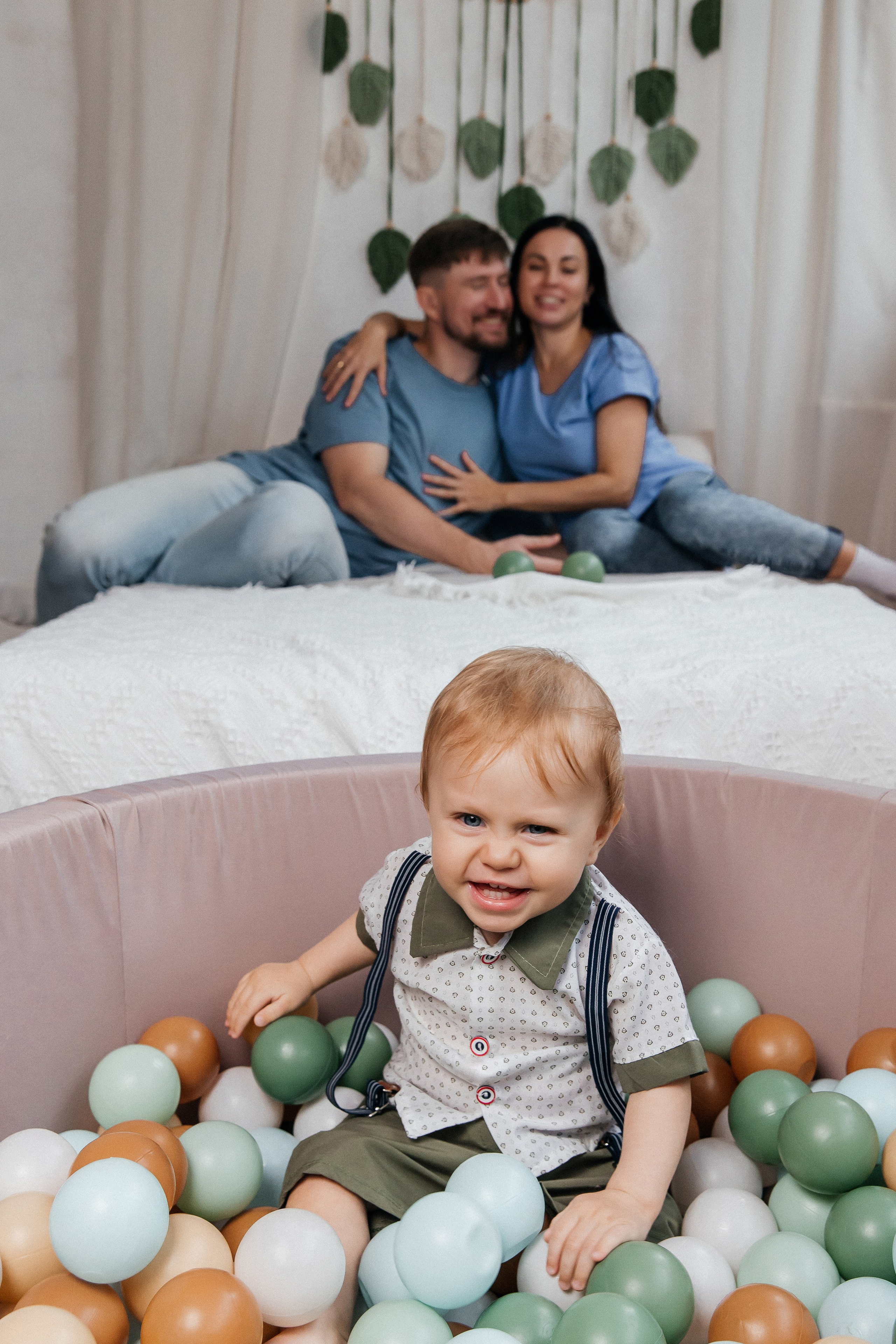 Фотосессия на 1 годик, детская фотостудия Кемерово