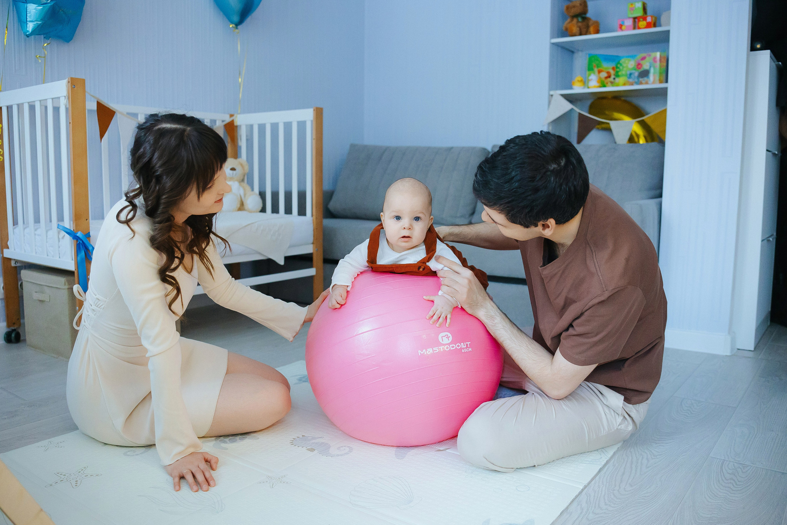 Илюшe 6 месяцев. Семейный и детский фотограф в Москве Александра Мак