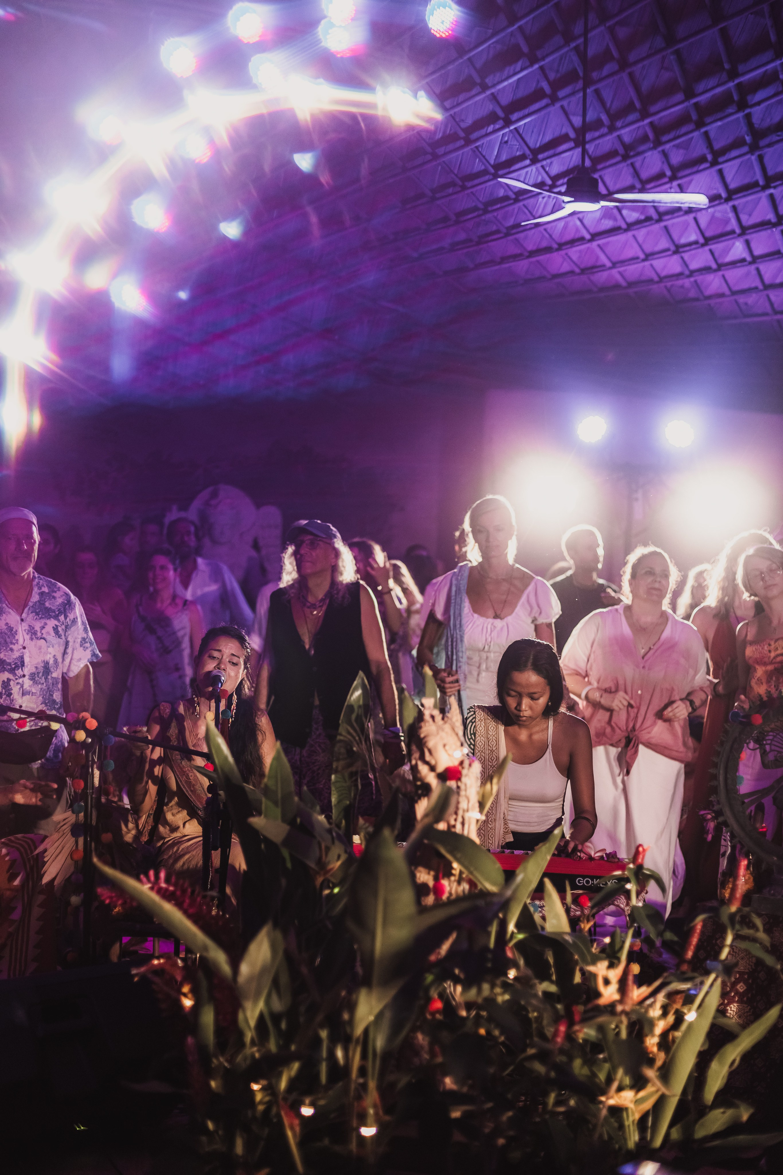 Hanuman Project kirtan at Alchemy april. Mariam Bagdasaryan