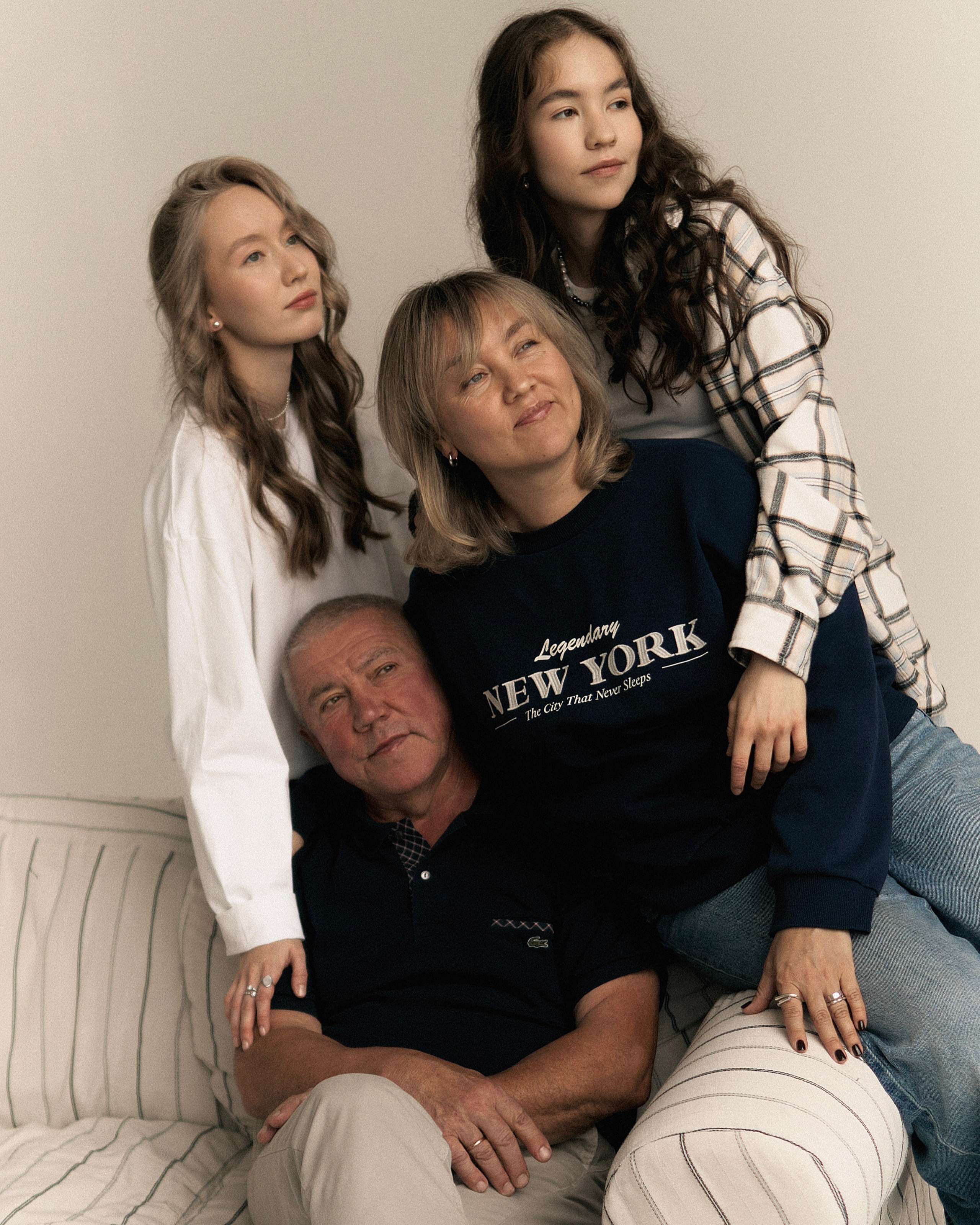 Polina Yaroslava Tatiana Yuriy. Индивидуальная и семейная фотосессия в Чебоксарах Оксана Русакова