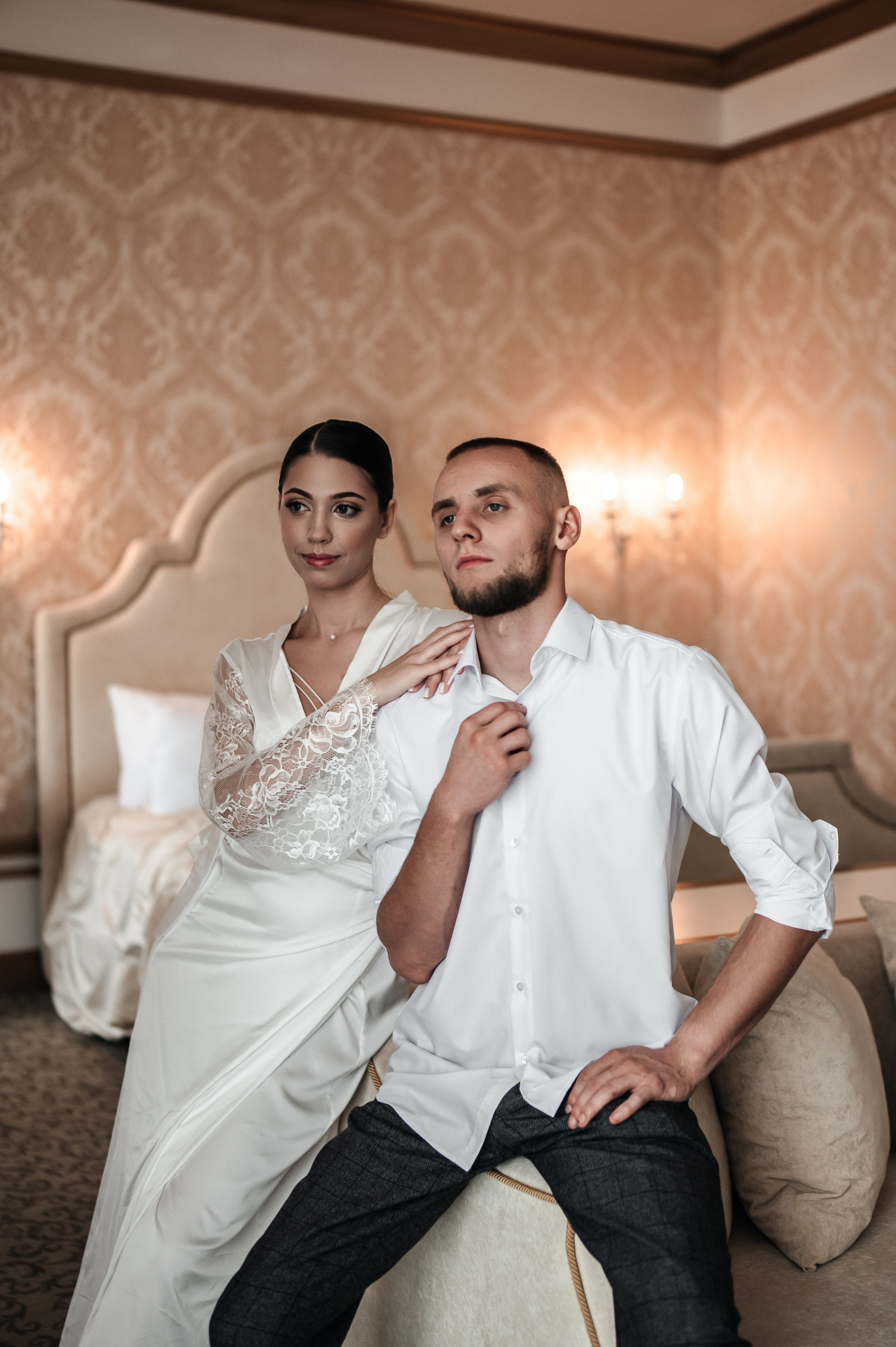 Максим и Наталья. Сборы, прогулка. Фотограф Екатерина Бочарникова