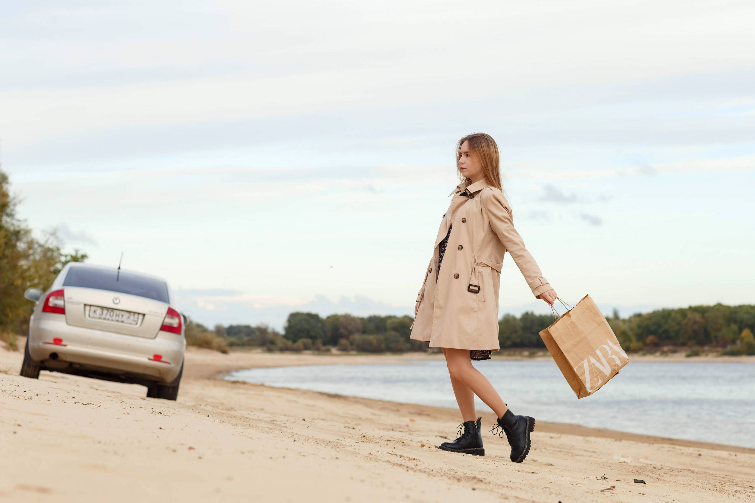 Фотосессия с Леной в Заволжье. Портретный и репортажный фотограф в Чебоксарах Андриян Чаркин