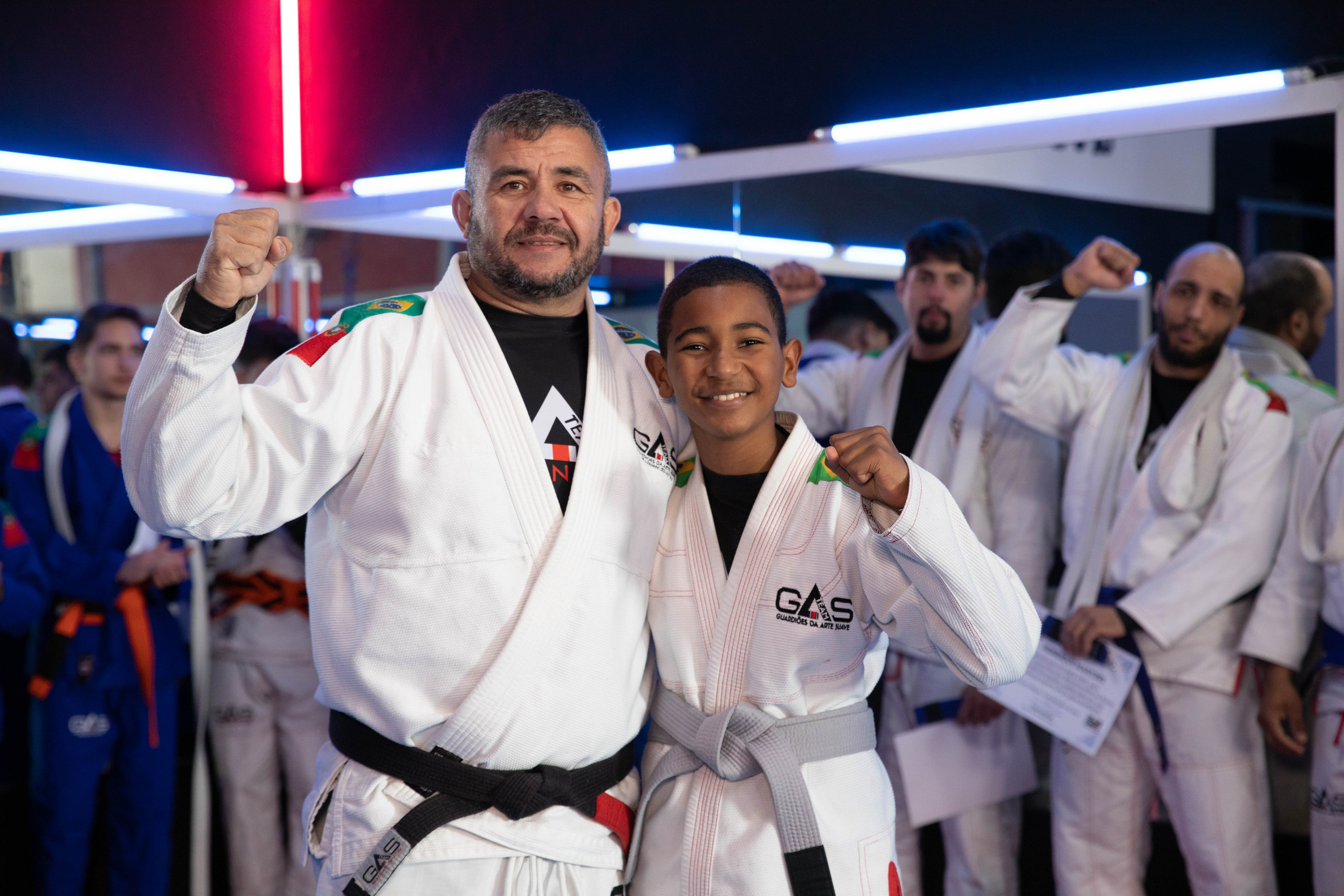 Brazilian Jiu-Jitsu. Award Ceremony and New Belts. GAS Team. Algarve. Vila Real de Santo António. Photographer Oksana Lomnova