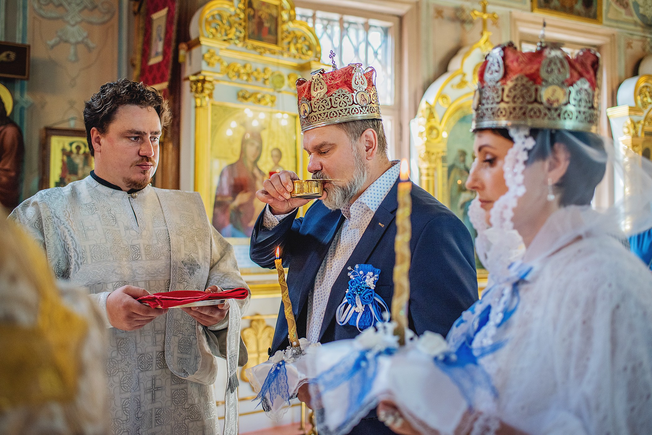 Таинство венчания. Семейный и детский фотограф в Москве Ксения Алпатова