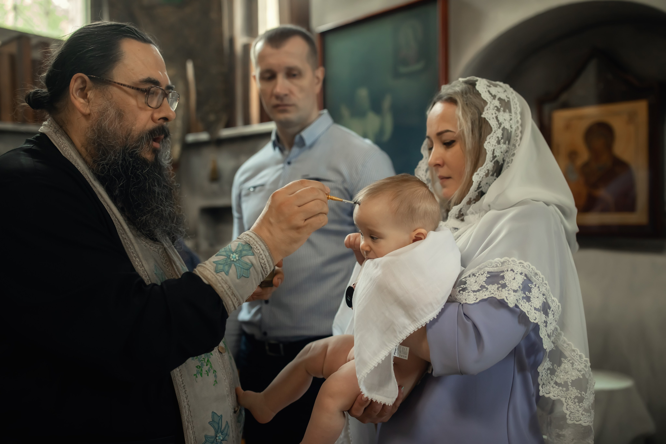 КРЕЩЕНИЕ ЕКАТЕРИНЫ. ФОТОГРАФ