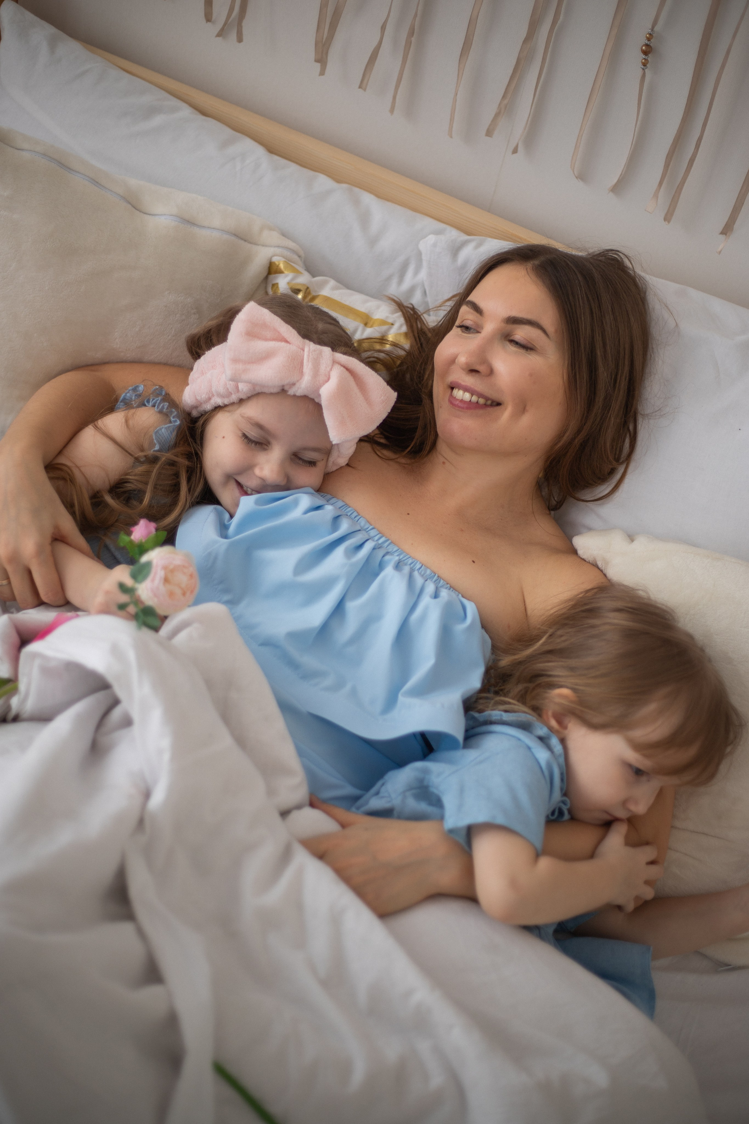 Семейная фотосессия - Красивые девчонки весной. Семейный и женский фотограф Кемерово Мария Степ