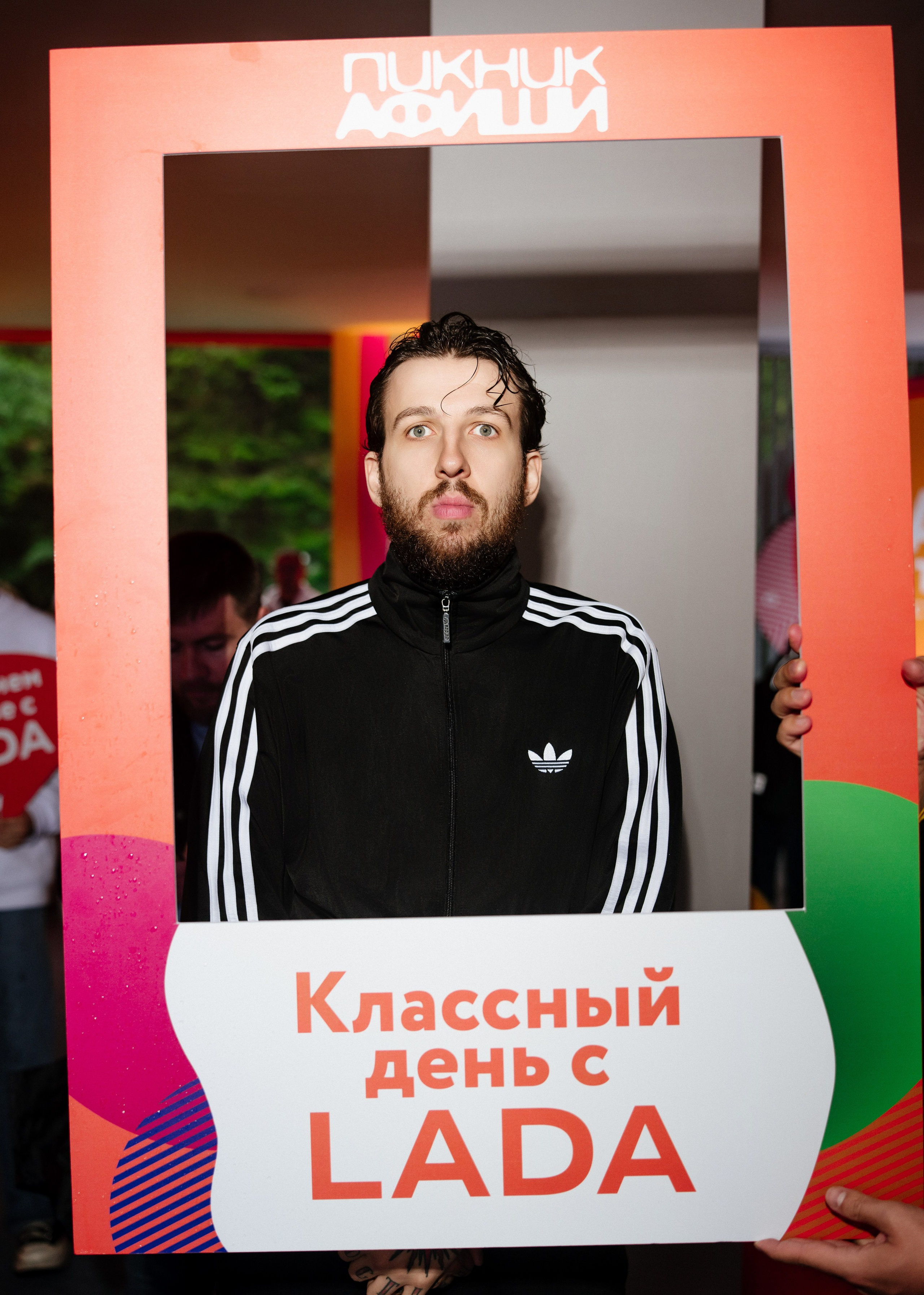 Пикник Афиши стенд ЛАДА. Андрей Сухинин репортажный свадебный фотограф Санкт-Петербург