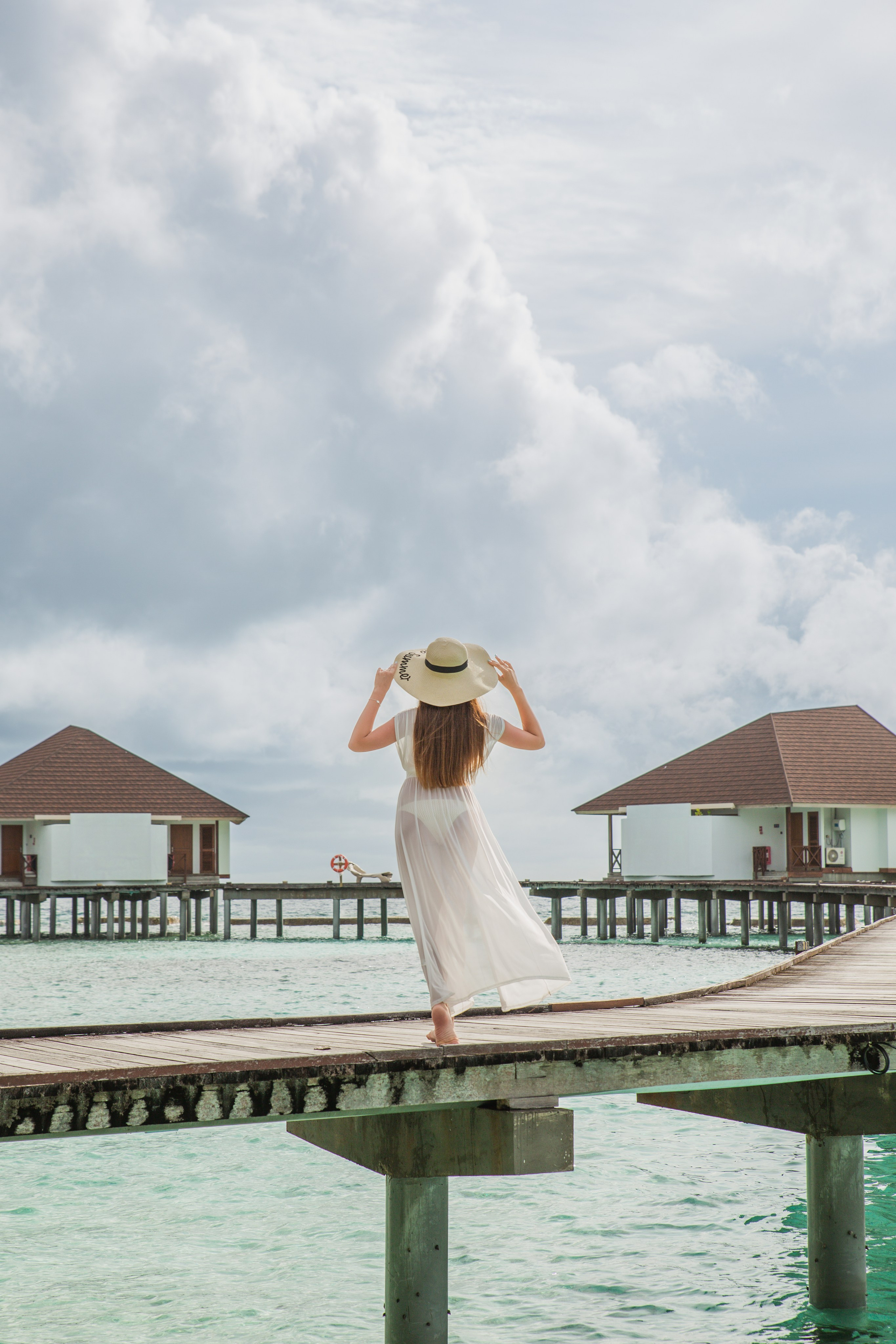 Portrait. Photographer in Maldives