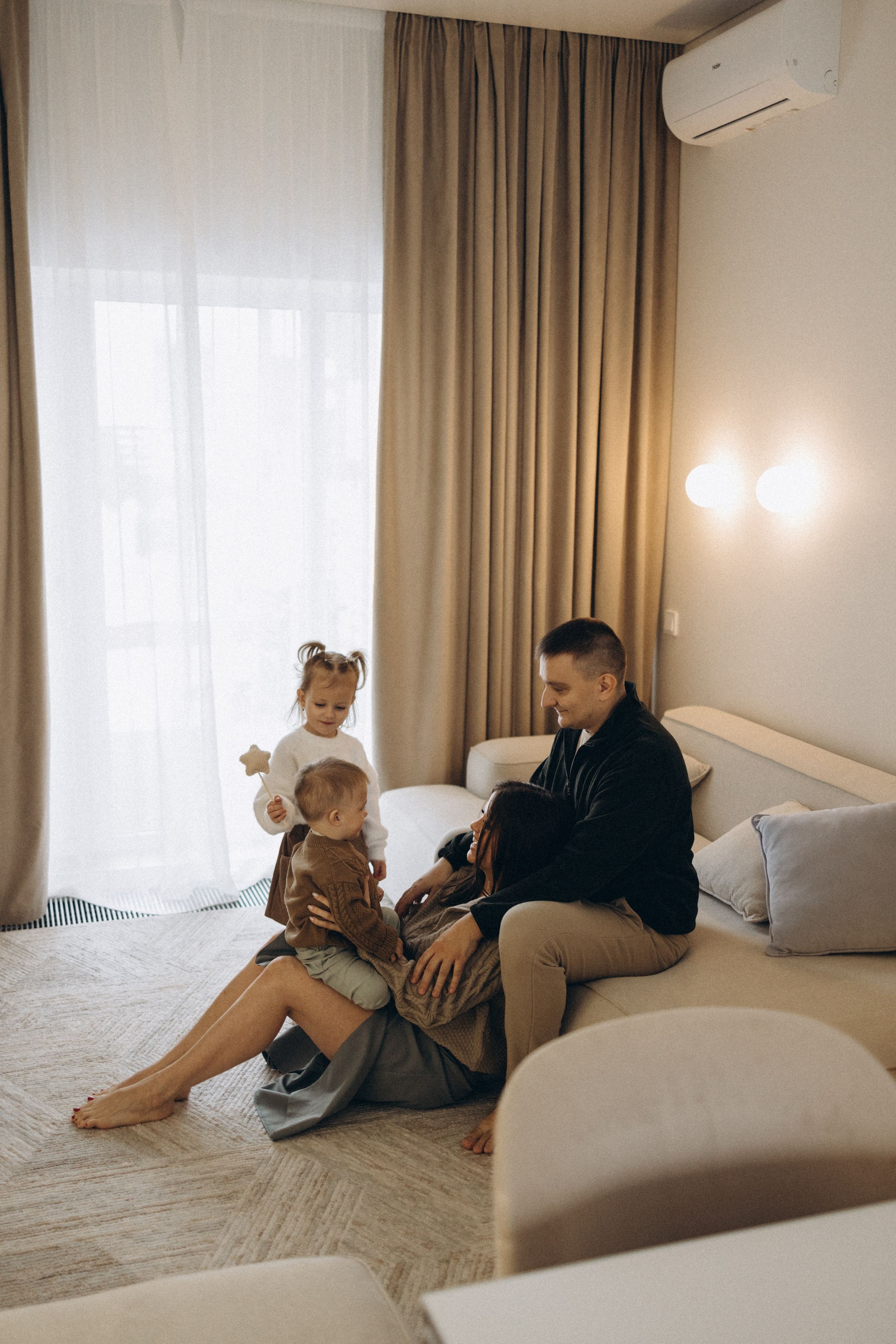 Новый года дома. Семейный и детский фотограф в Тюмени Вика Алленова