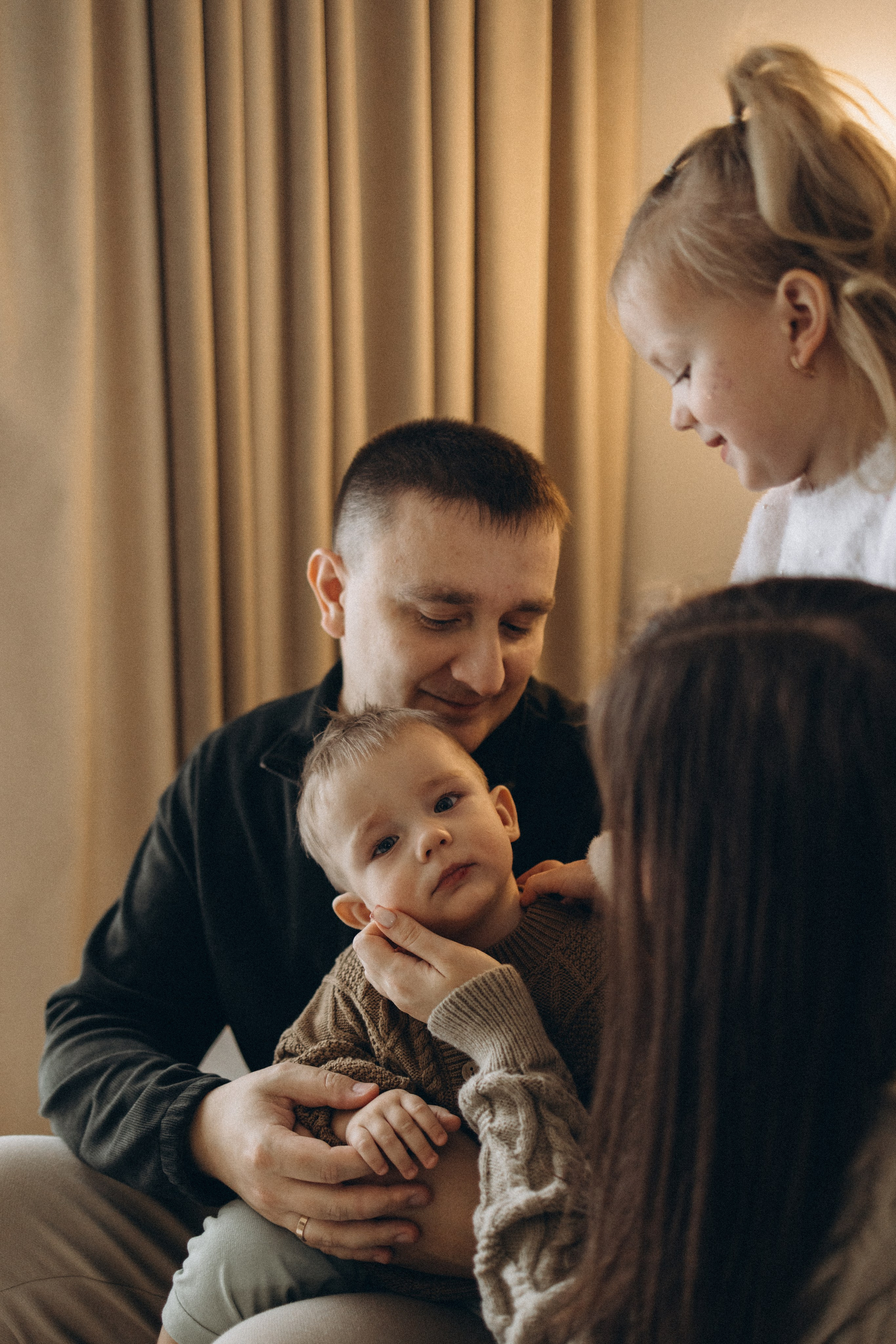 Новый года дома. Семейный и детский фотограф в Тюмени Вика Алленова