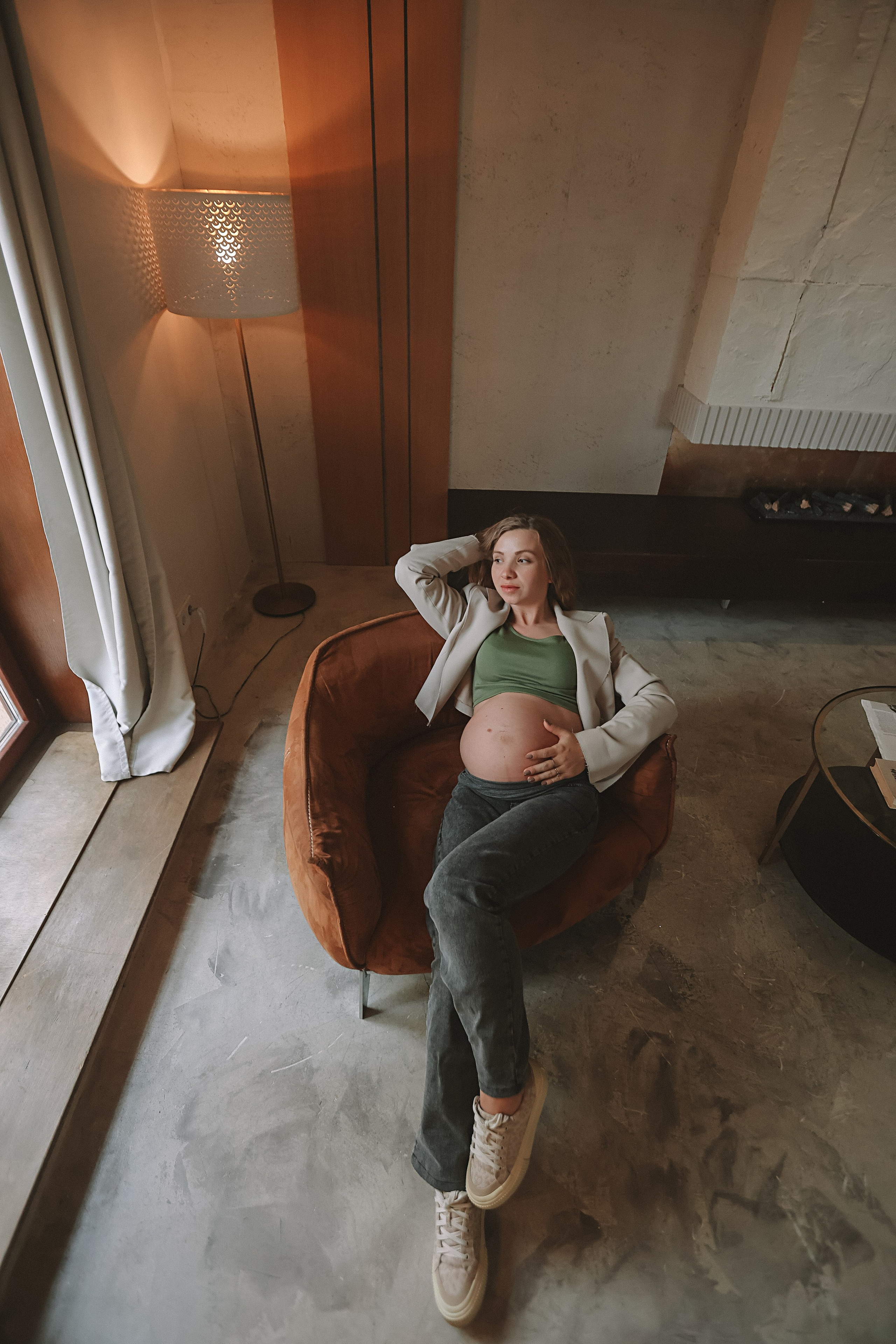 Фататум циклорама и зал. Семейный фотограф Тюмень, фотограф на роды Салмина Мария