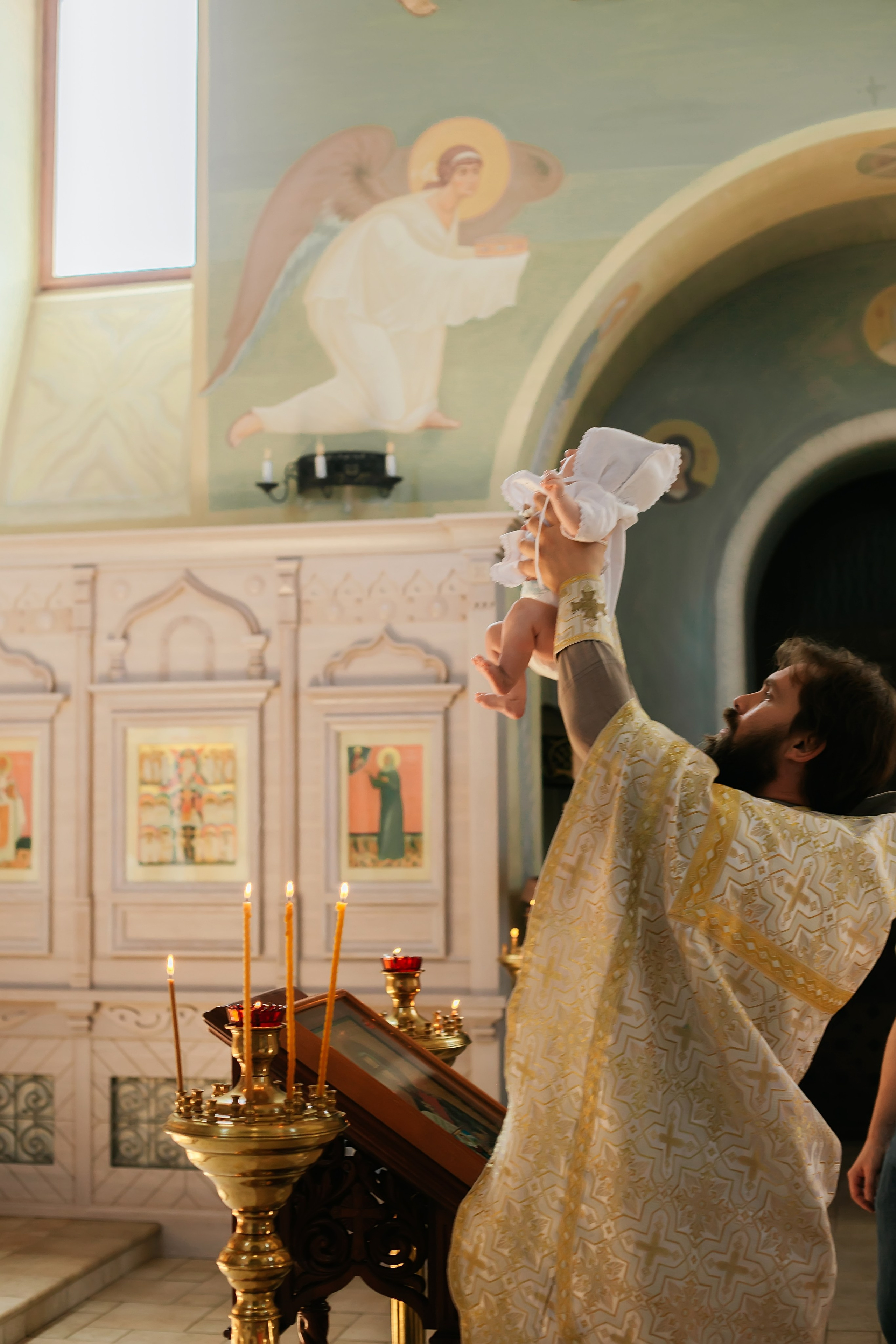 Крещение Валерии. Школьный и детский фотограф Старожилово