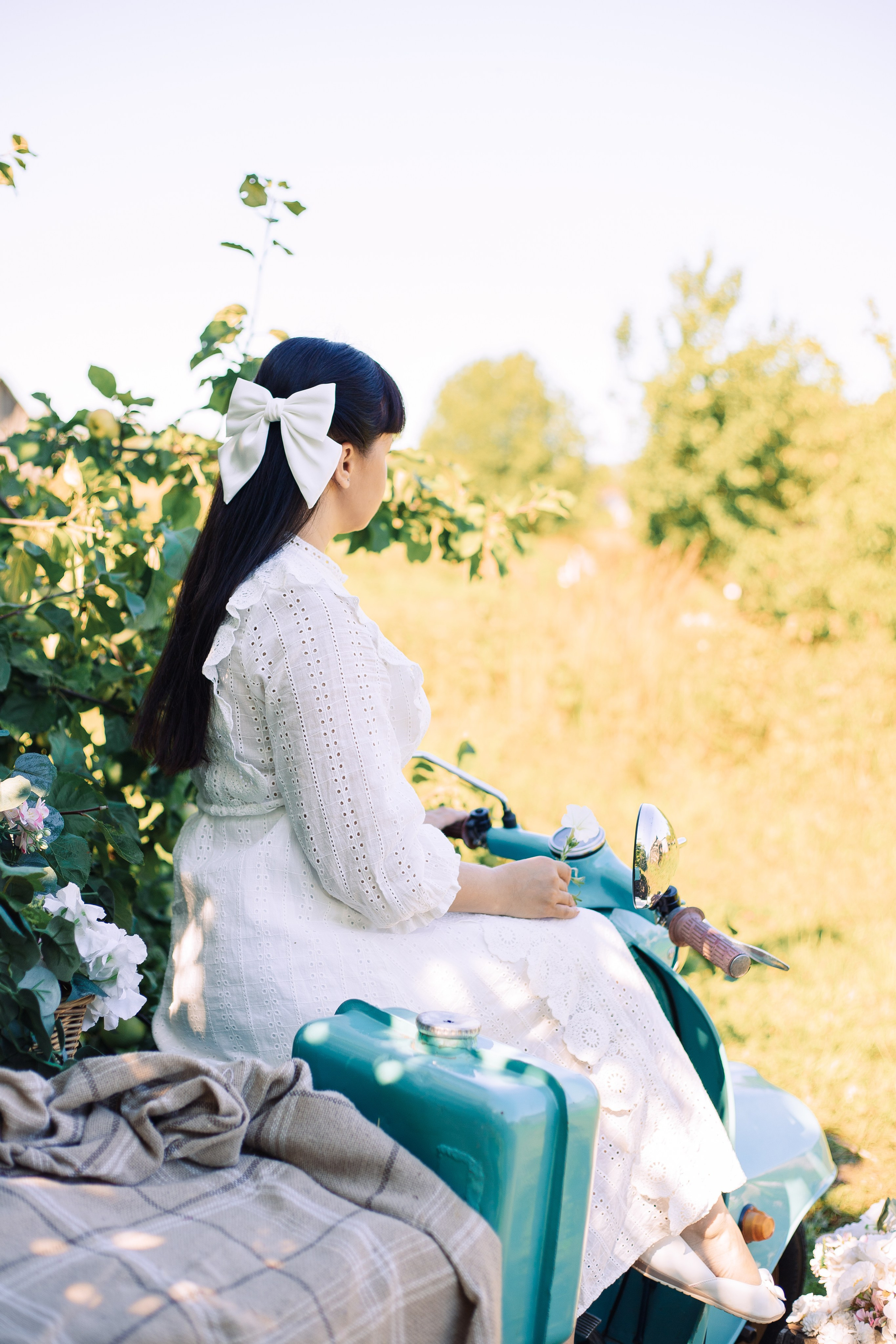 Индивидуальная фотосессия в подсолнухах. Фотограф в Санкт-Петербурге, Анна Скворцова