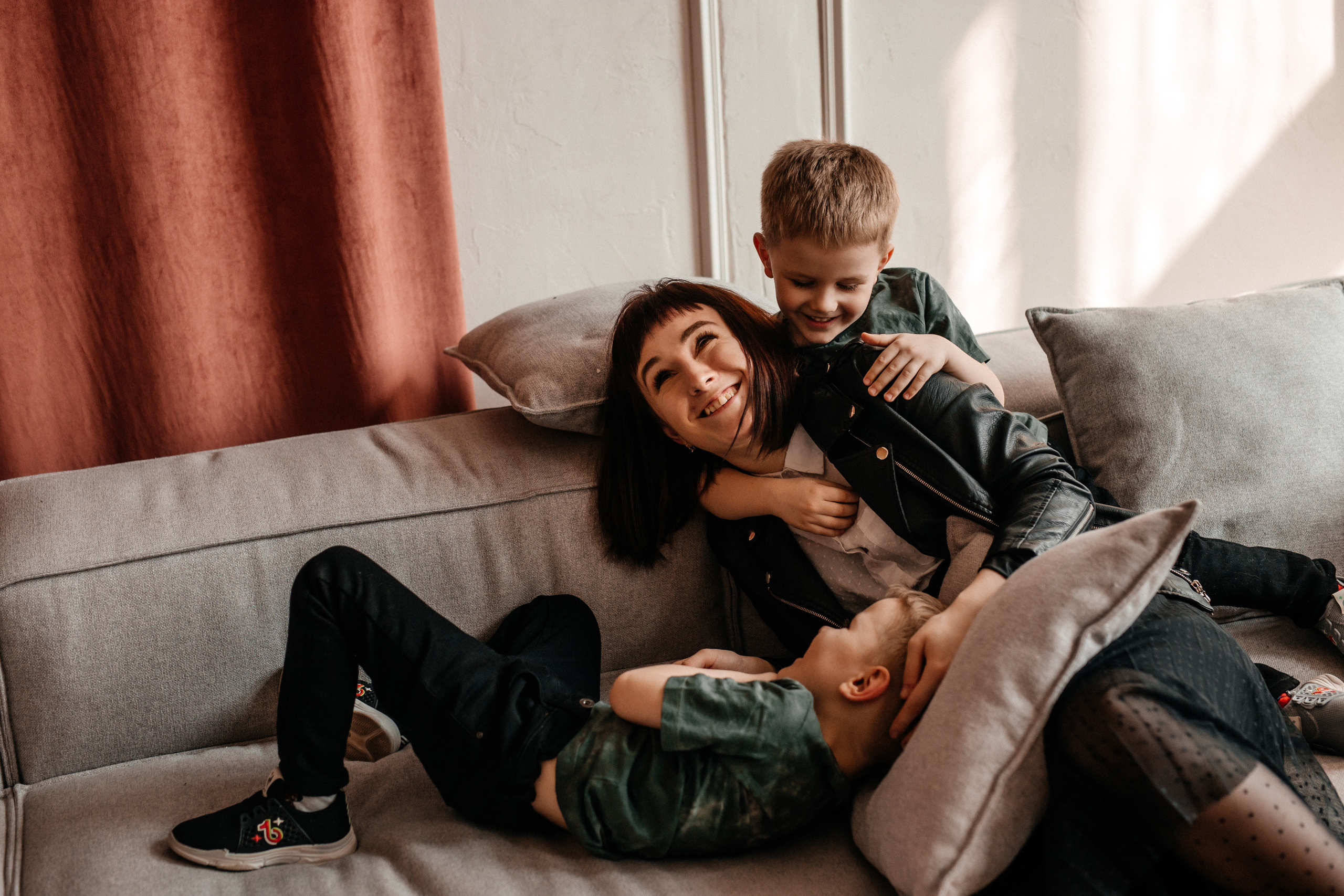 Вика и её семья. Семейный фотограф в Минске Саша Павлюк