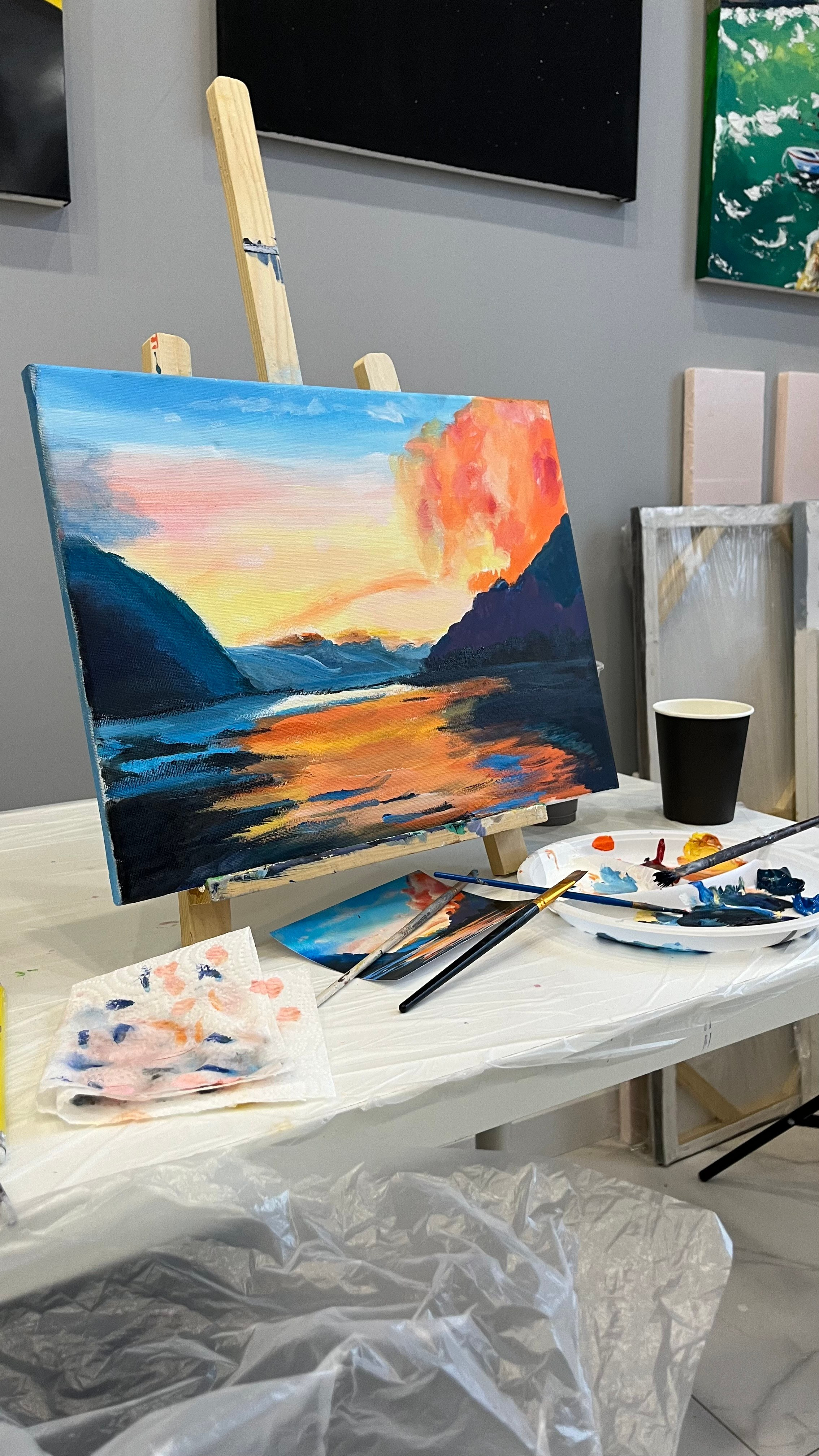 Мастер-класс. Живопись. Художник-преподаватель Диляра Хабибуллина