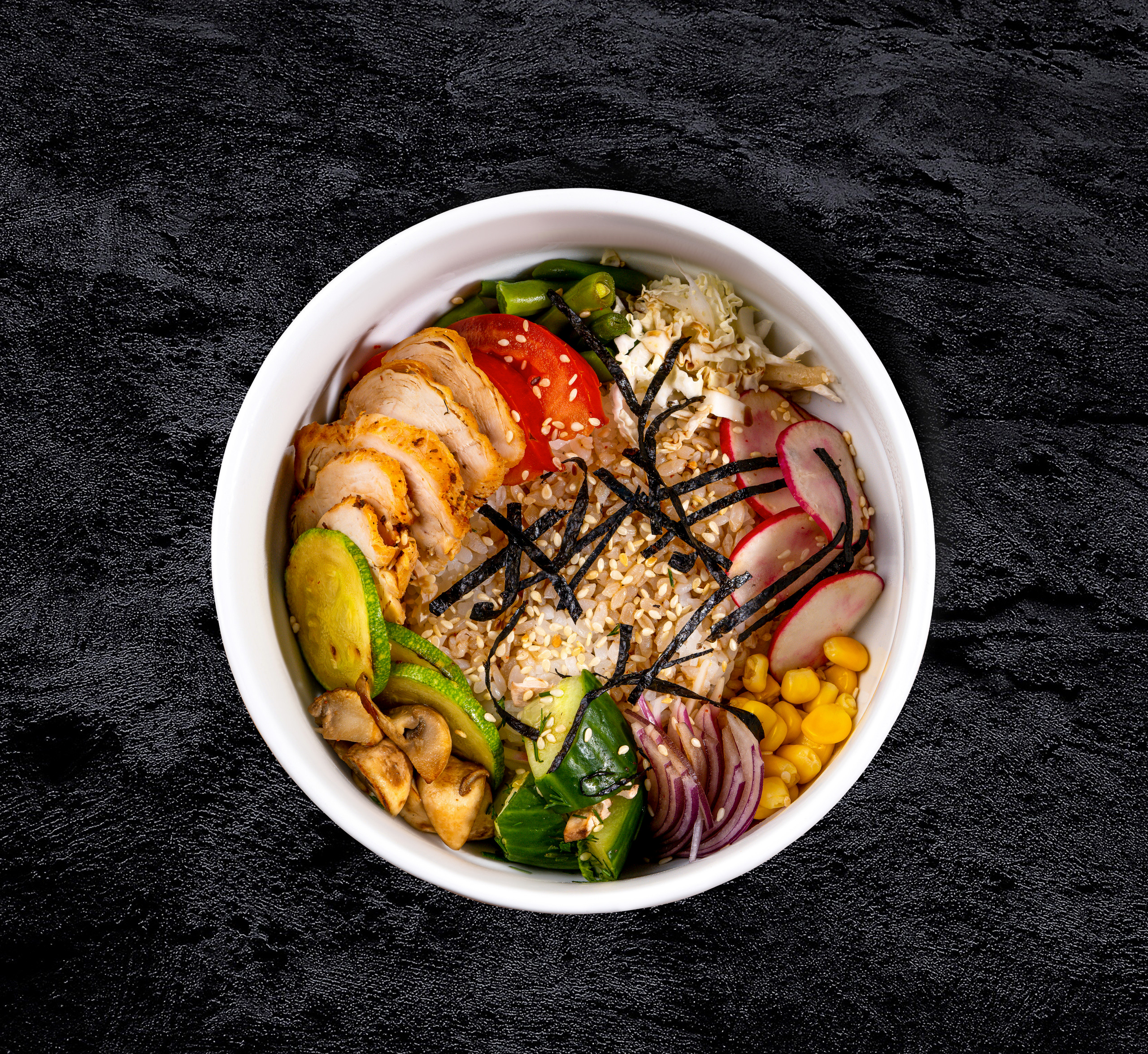 Японское блюдо в пиале 